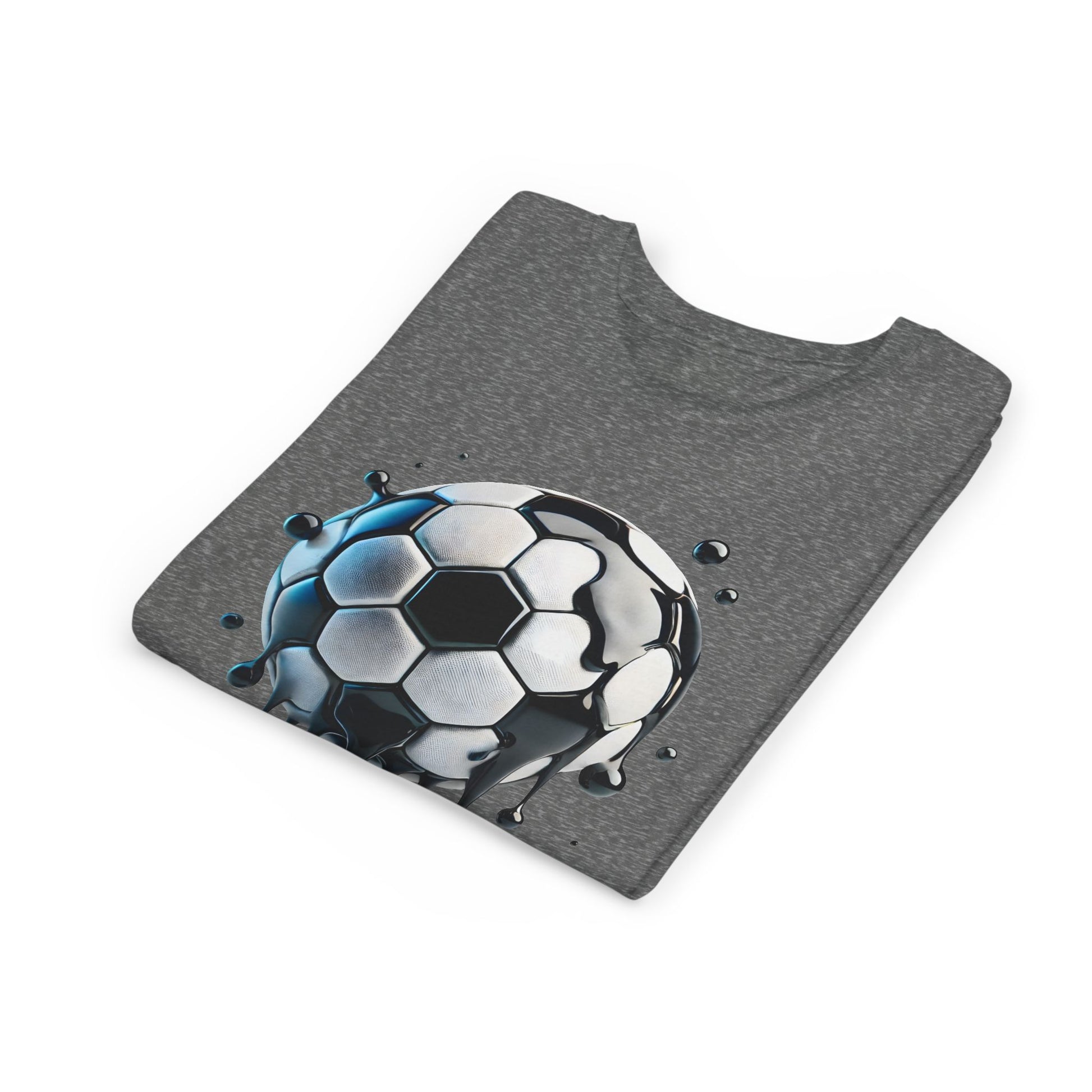 Dripping Soccer Ball Youth Tee