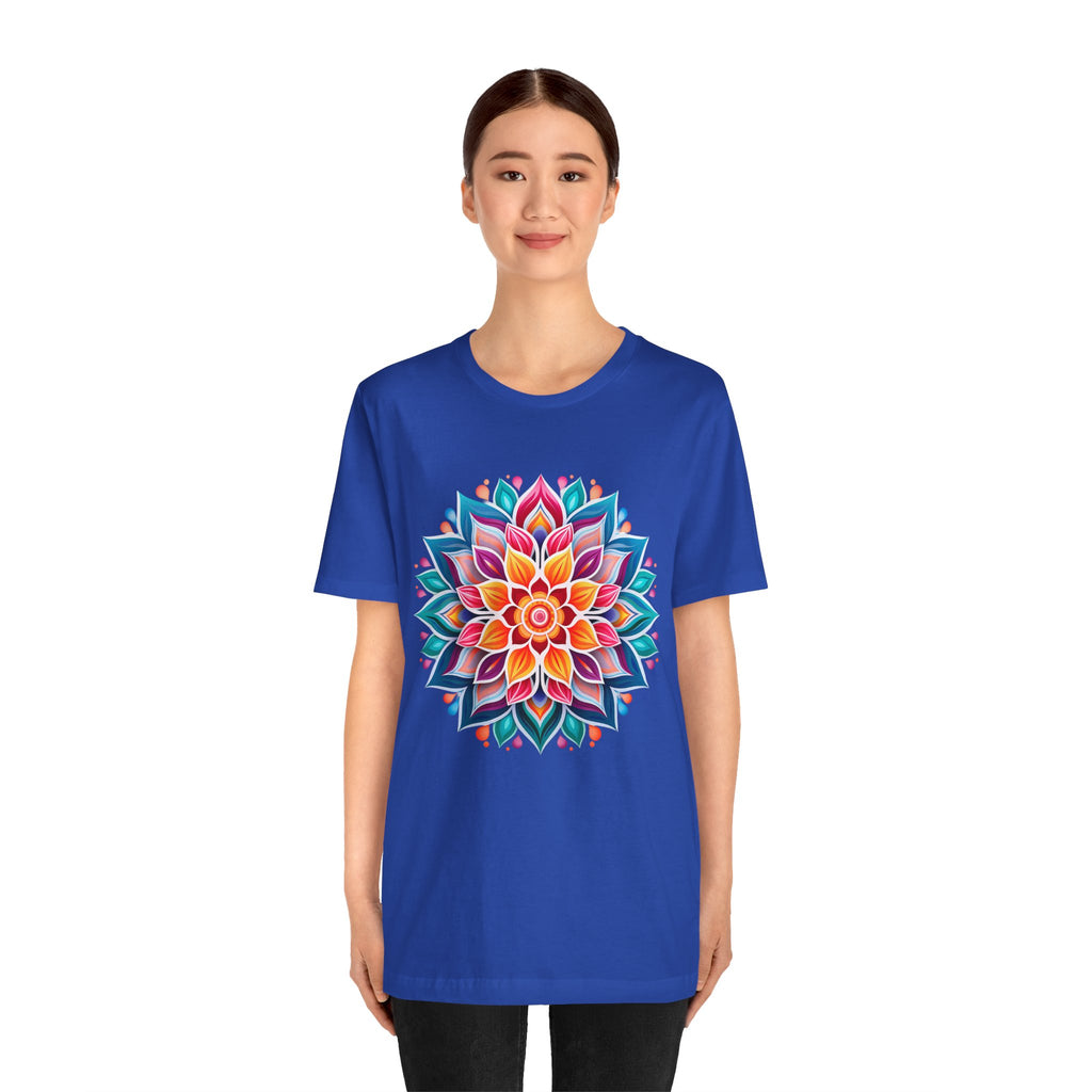 Vibrant Mandala Graphic Tee