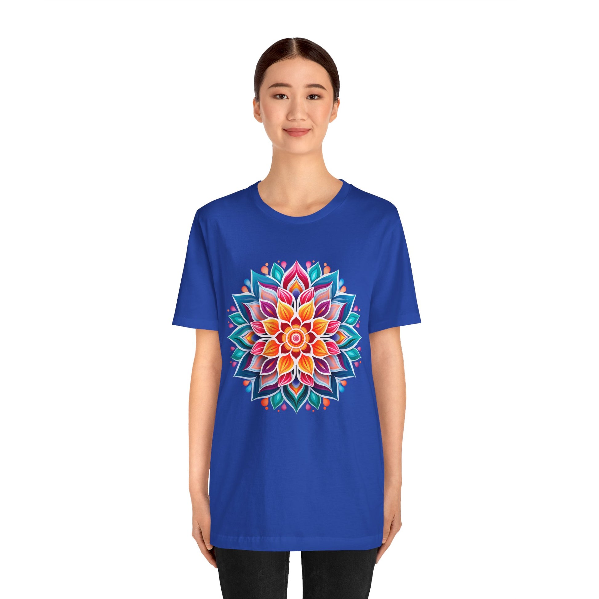 Vibrant Mandala Graphic Tee