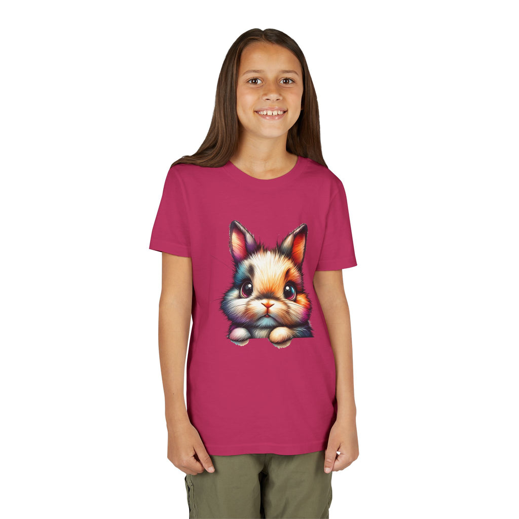 Colorful Bunny Youth Short Sleeve Tee