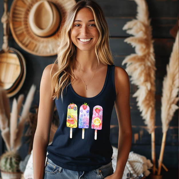Tropical Popsicle Women’s Tank Top