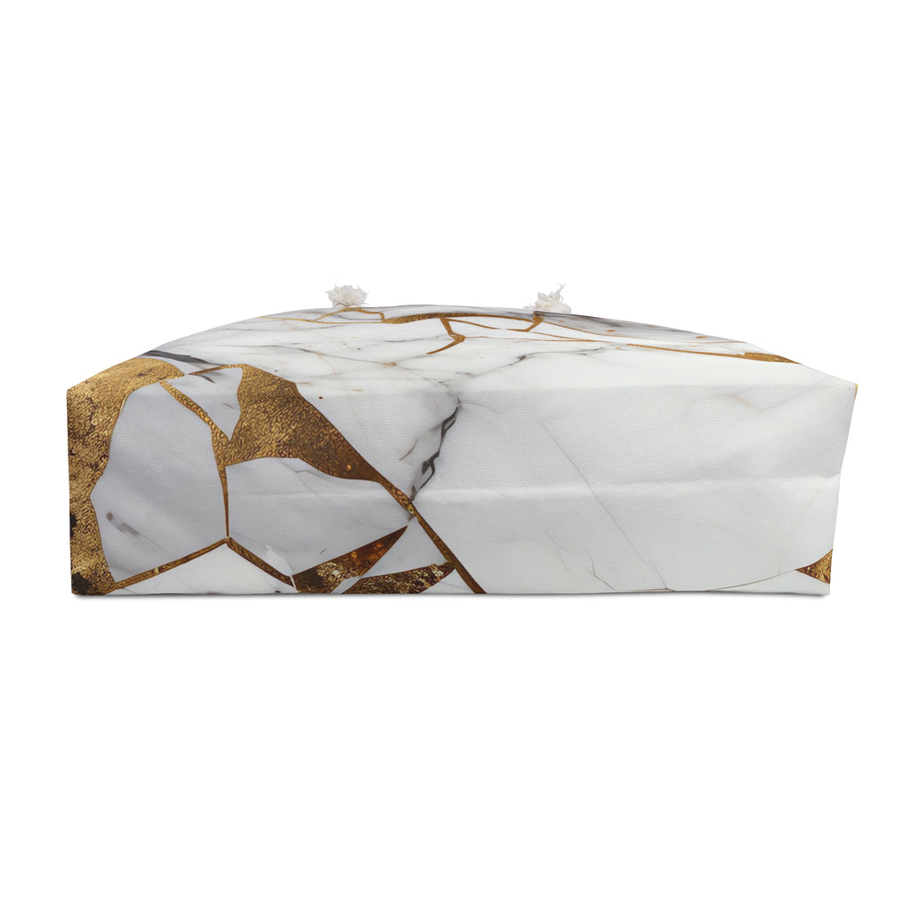 Marble Chic Weekender Bag