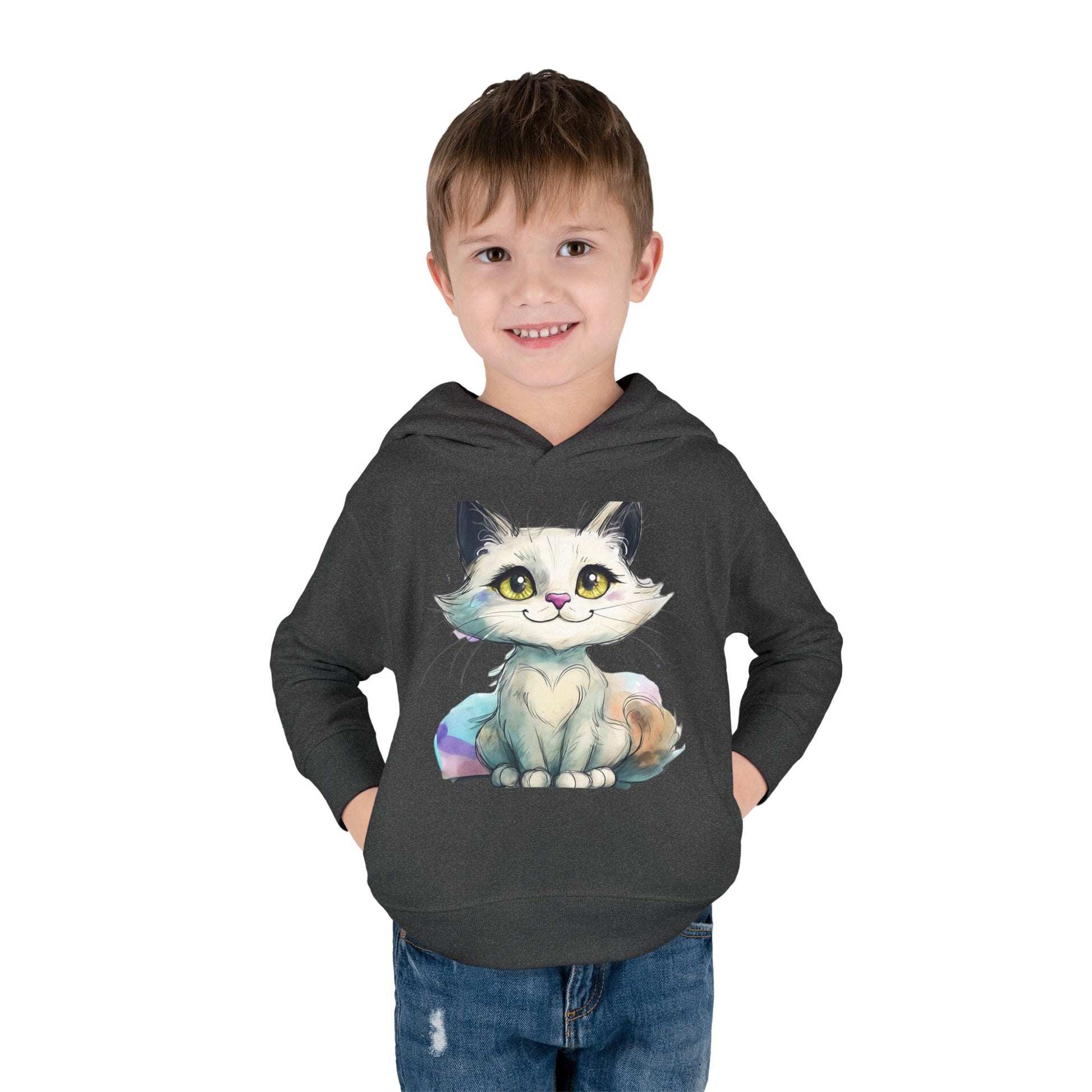 Cute Cat Toddler Hoodie