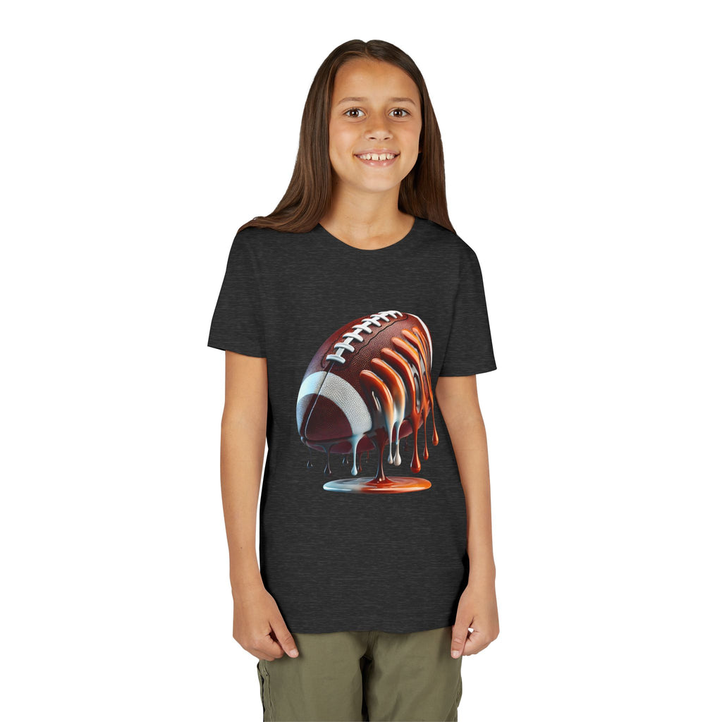 Dripping Football Youth Tee