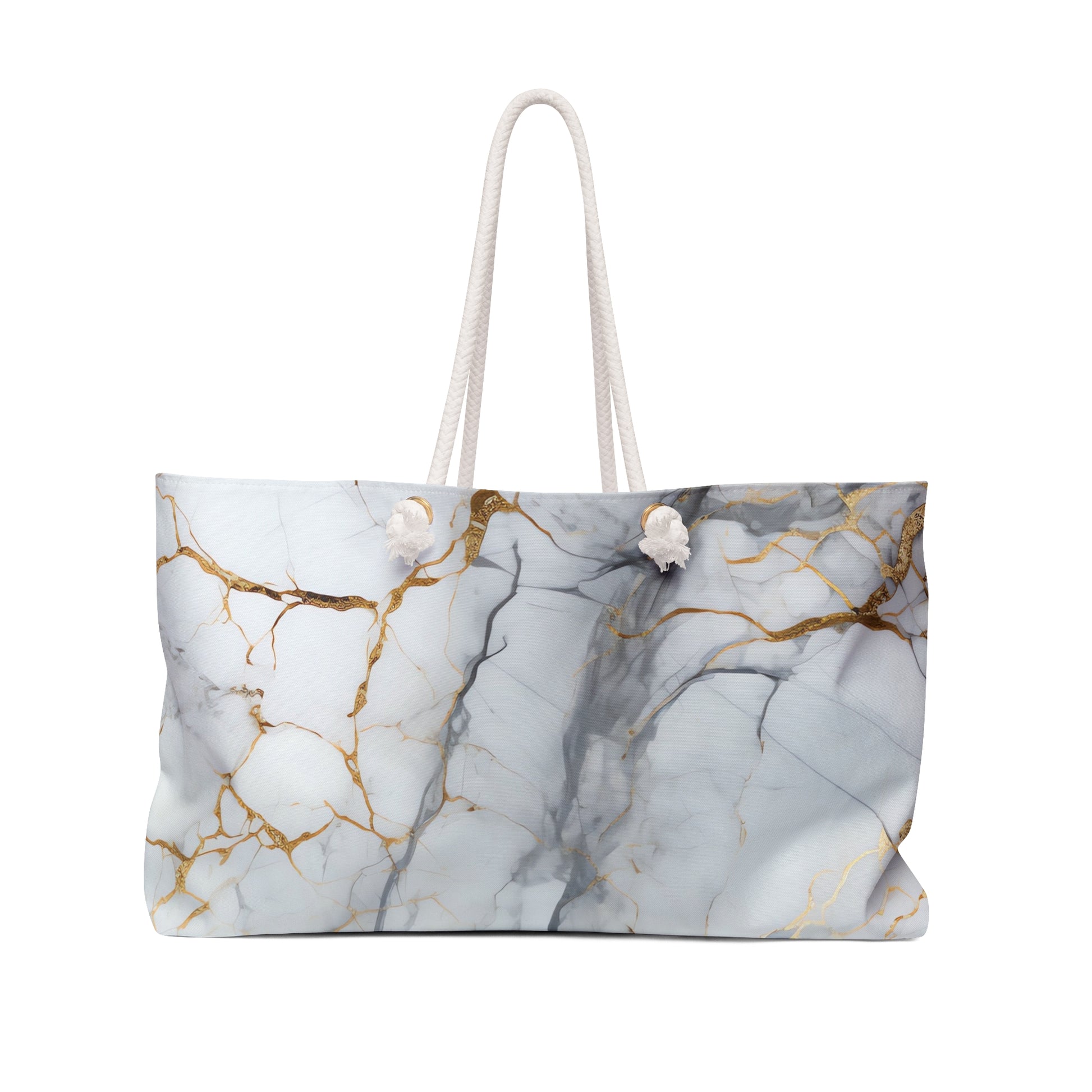 Marble Design Weekender Bag for Stylish Getaways