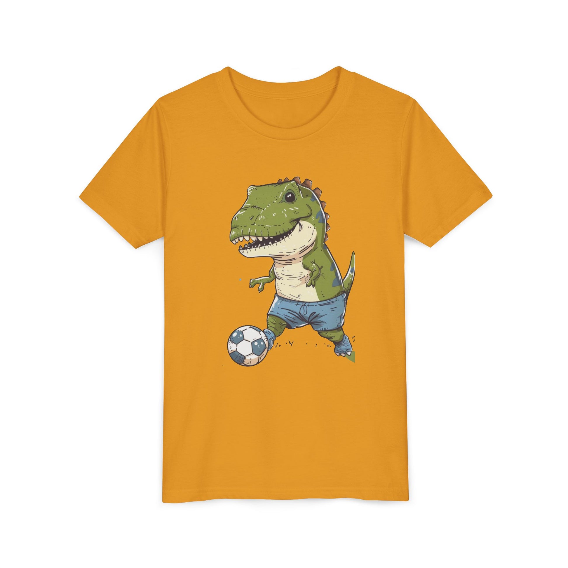 Dinosaur Soccer Youth Tee