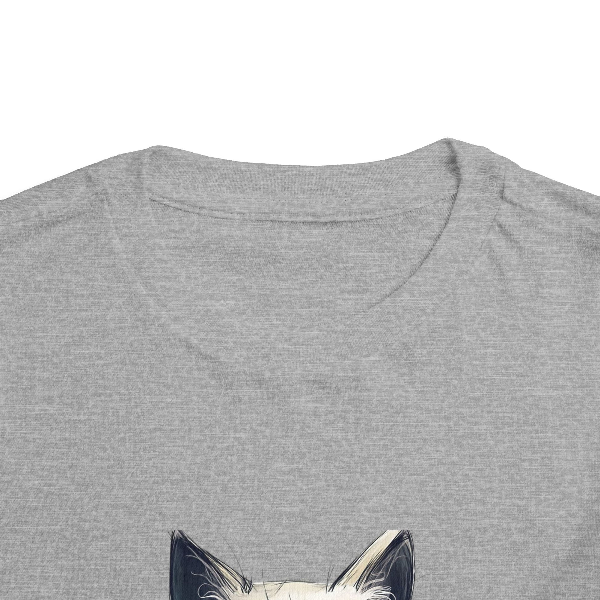 Adorable Cat Toddler Tee