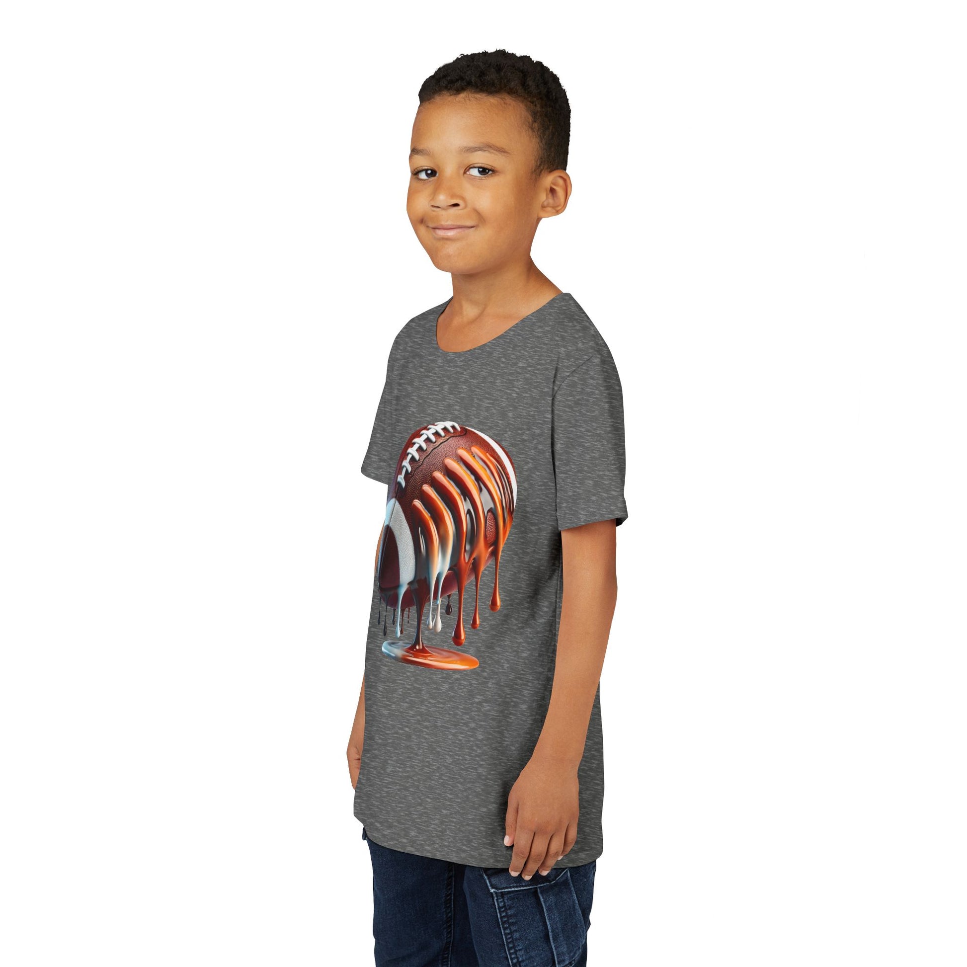 Dripping Football Youth Tee