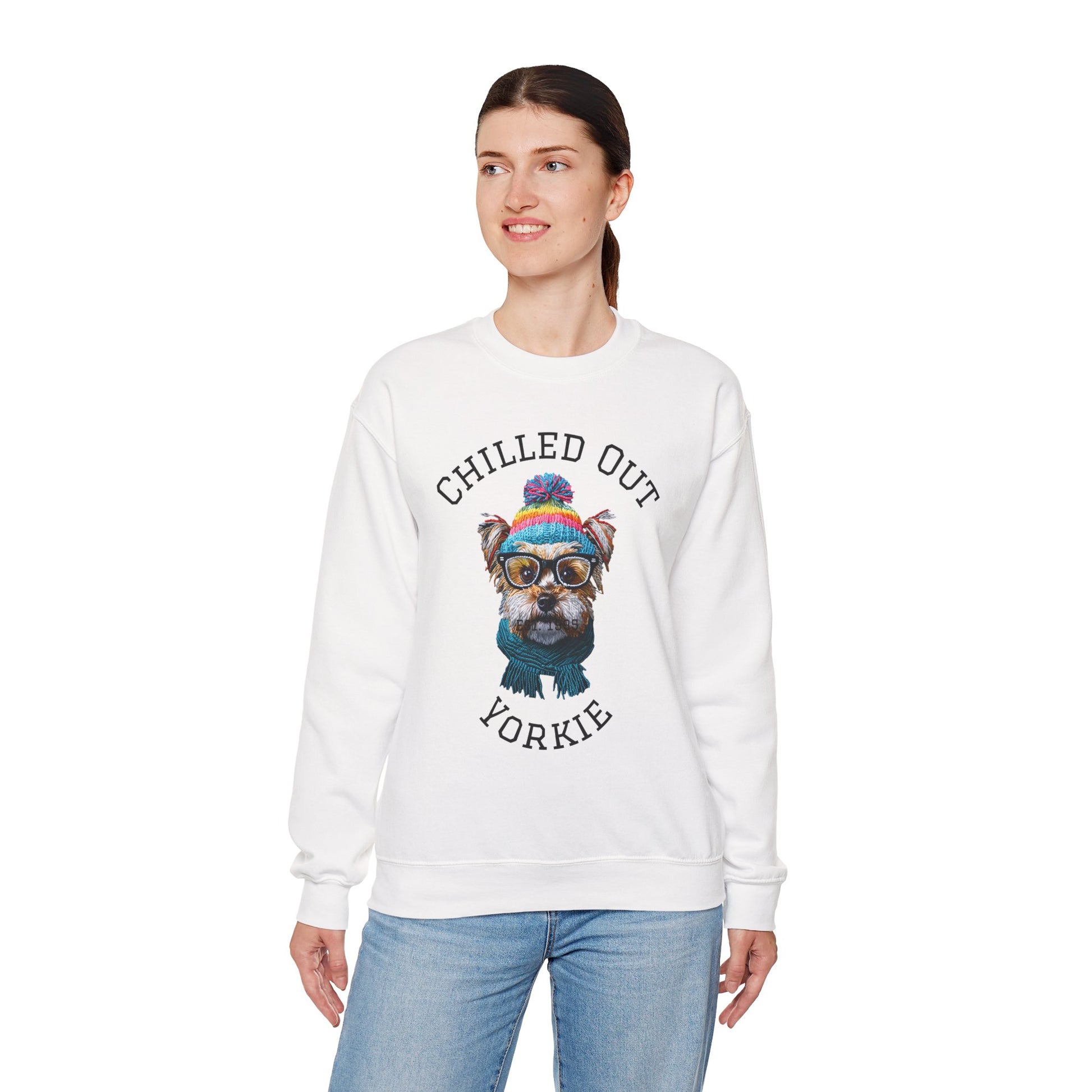 Chilled Out Yorkie Sweatshir