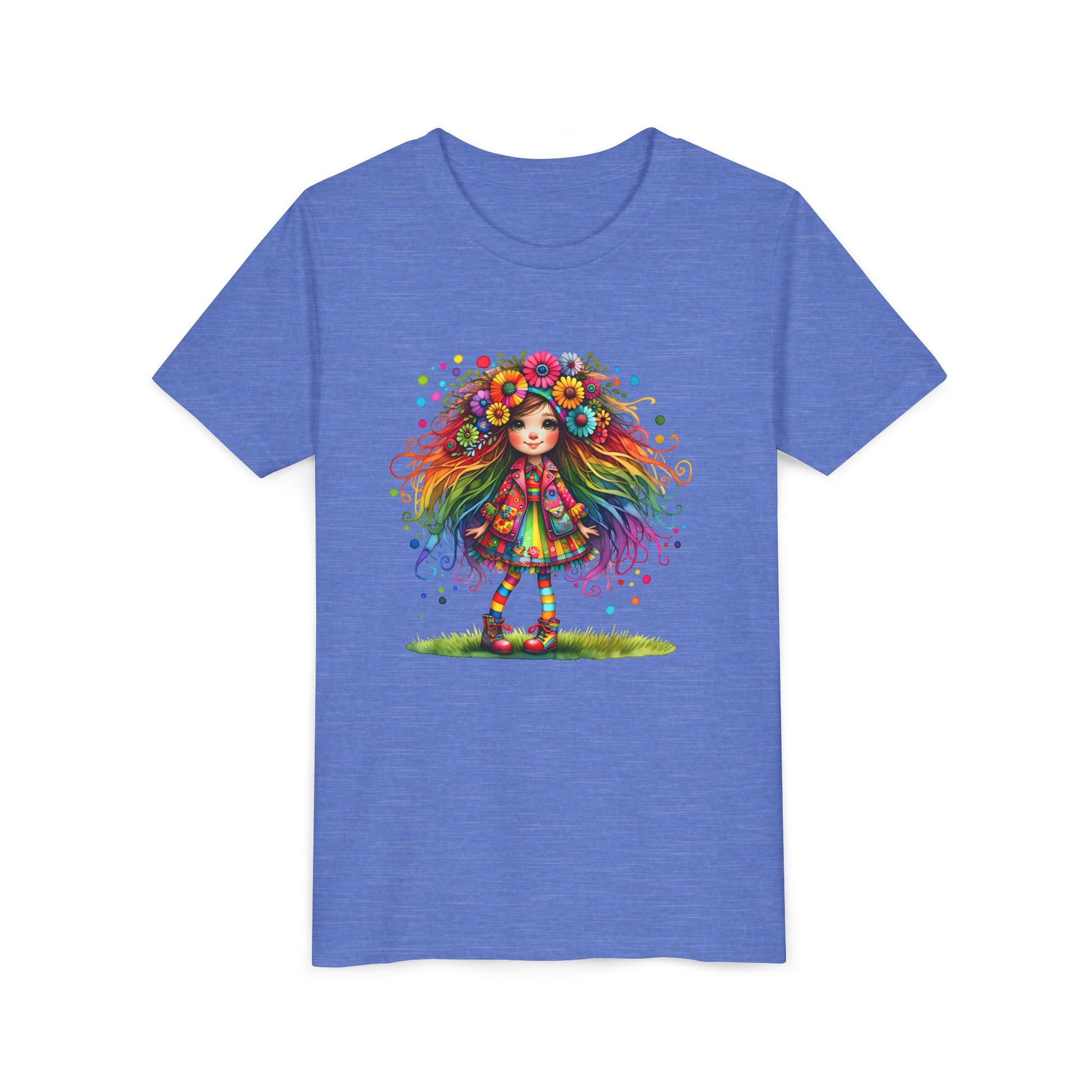 Whimsical Flower Child Youth Tee