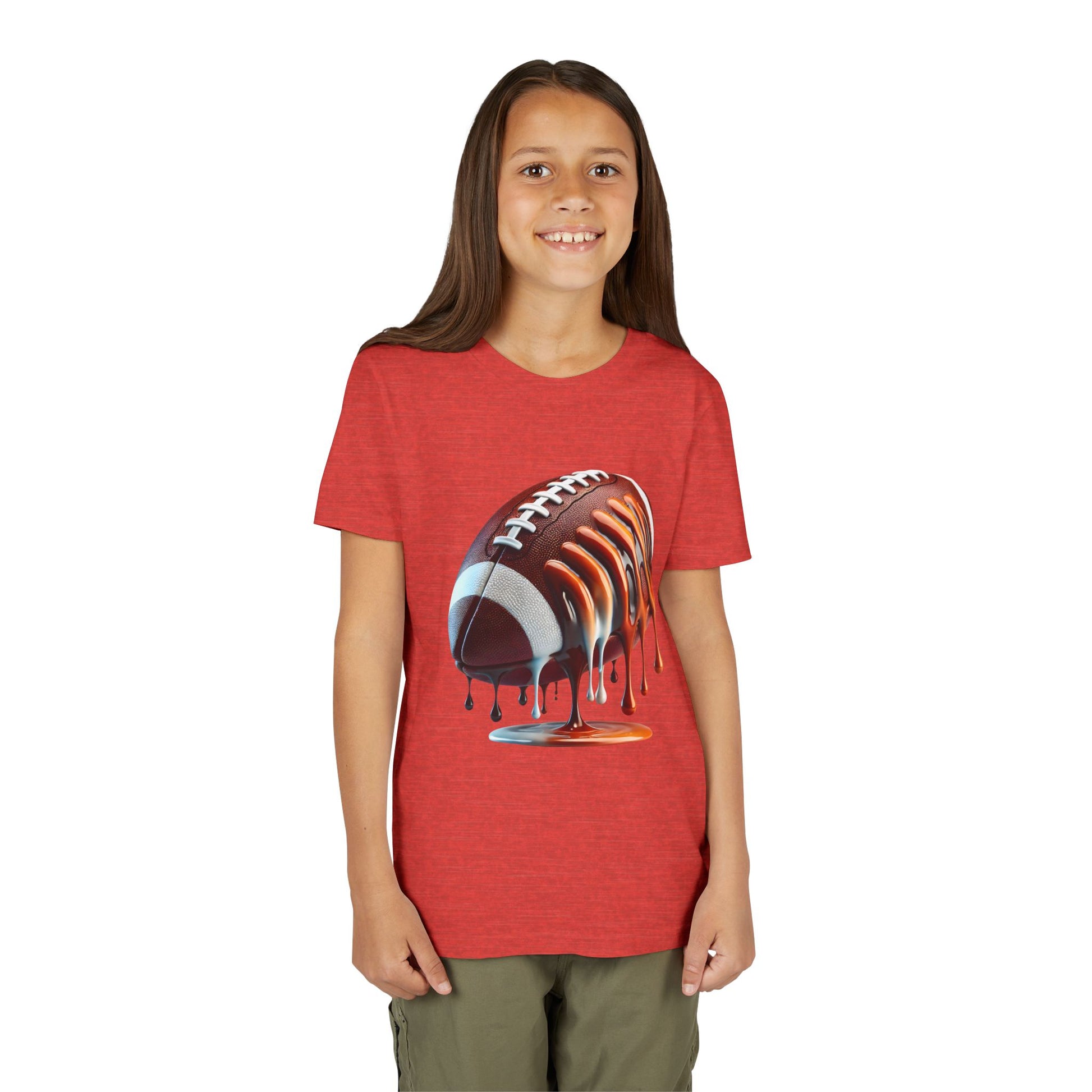 Dripping Football Youth Tee