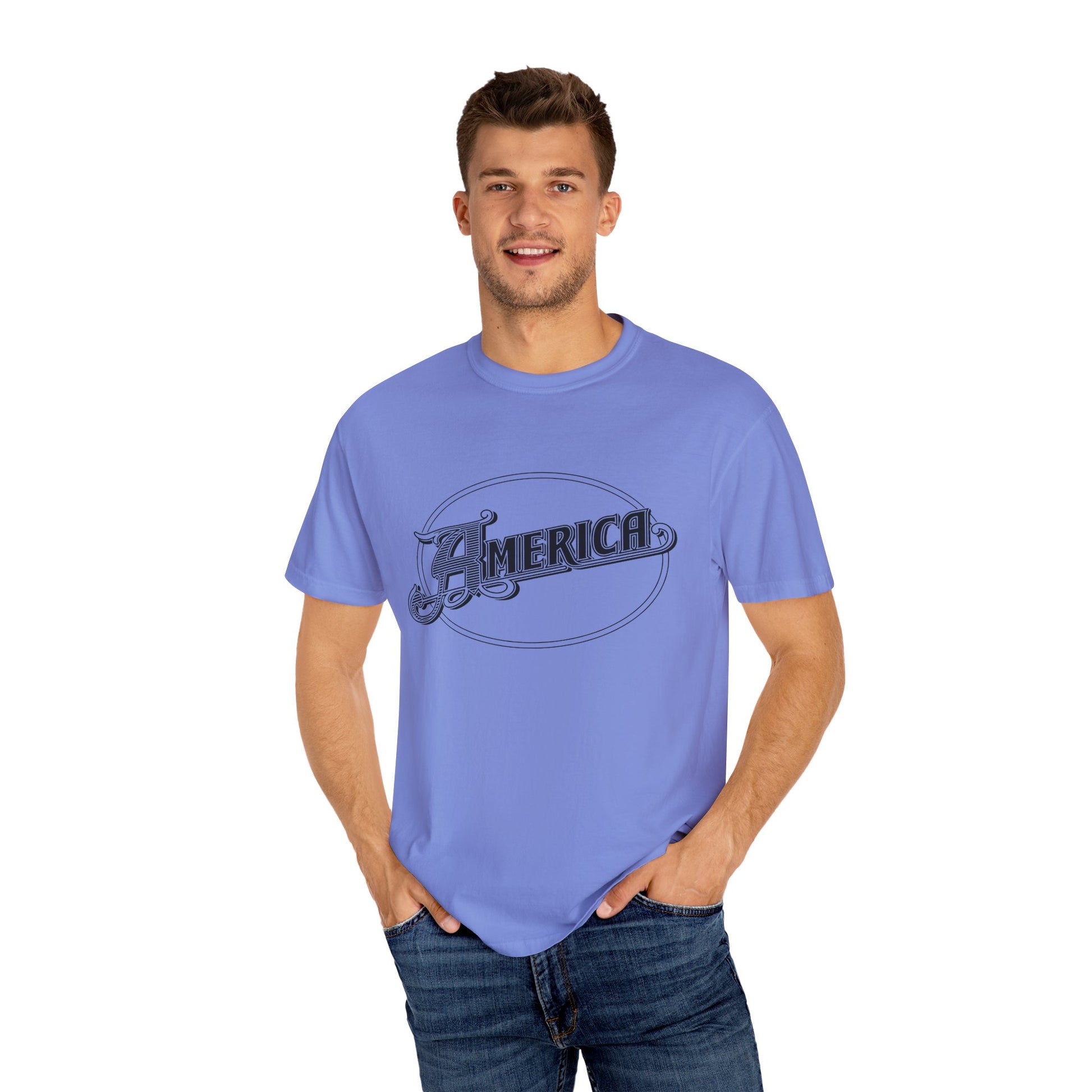 America Vintage Garment-Dyed T-Shirt