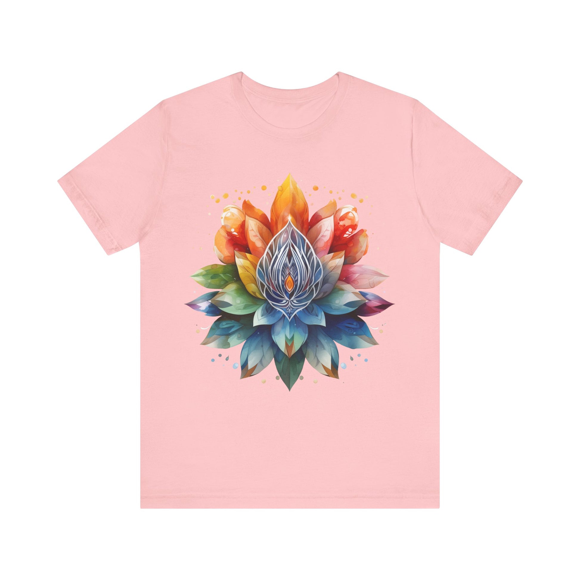 Colorful Lotus Flower T-Shirt