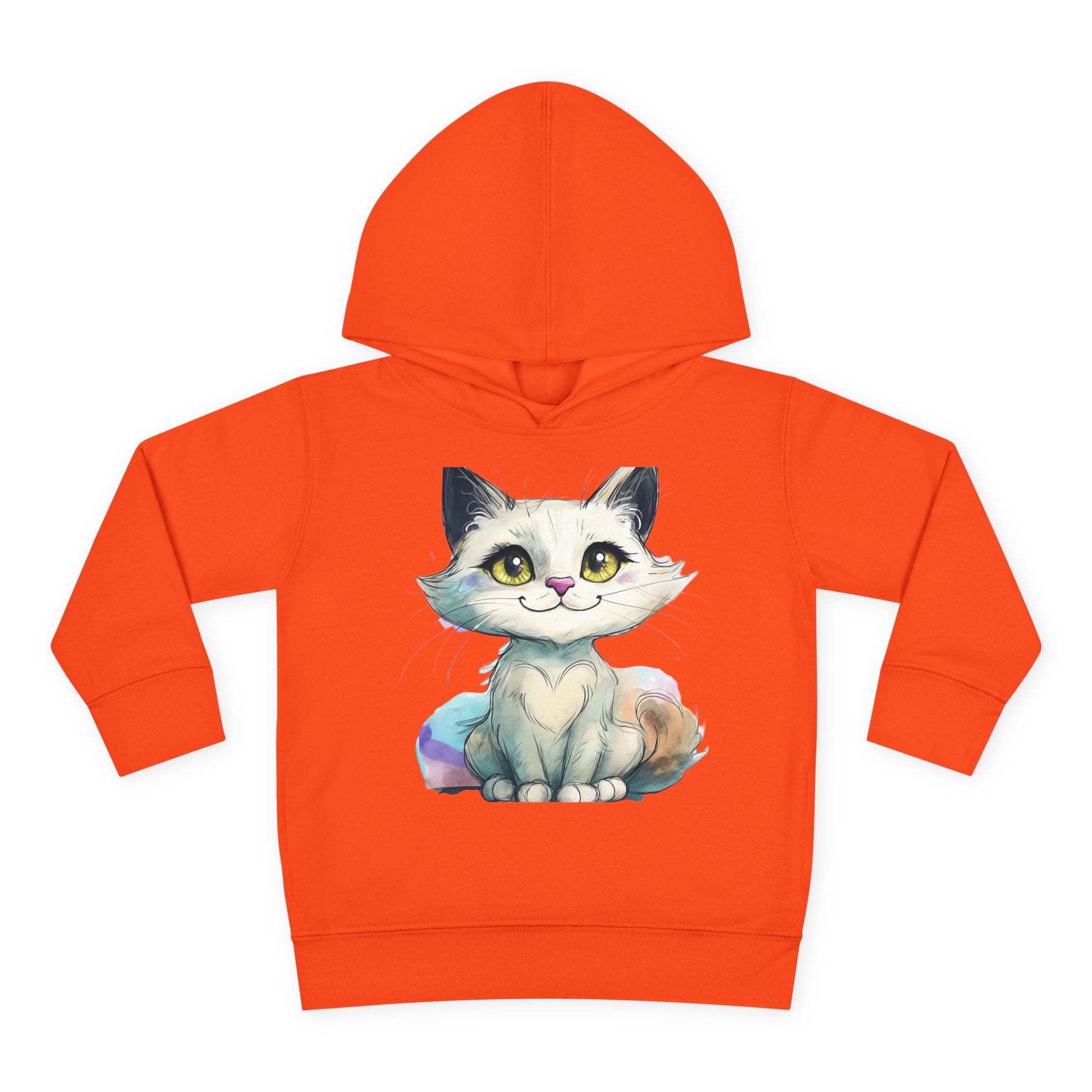 Cute Cat Toddler Hoodie