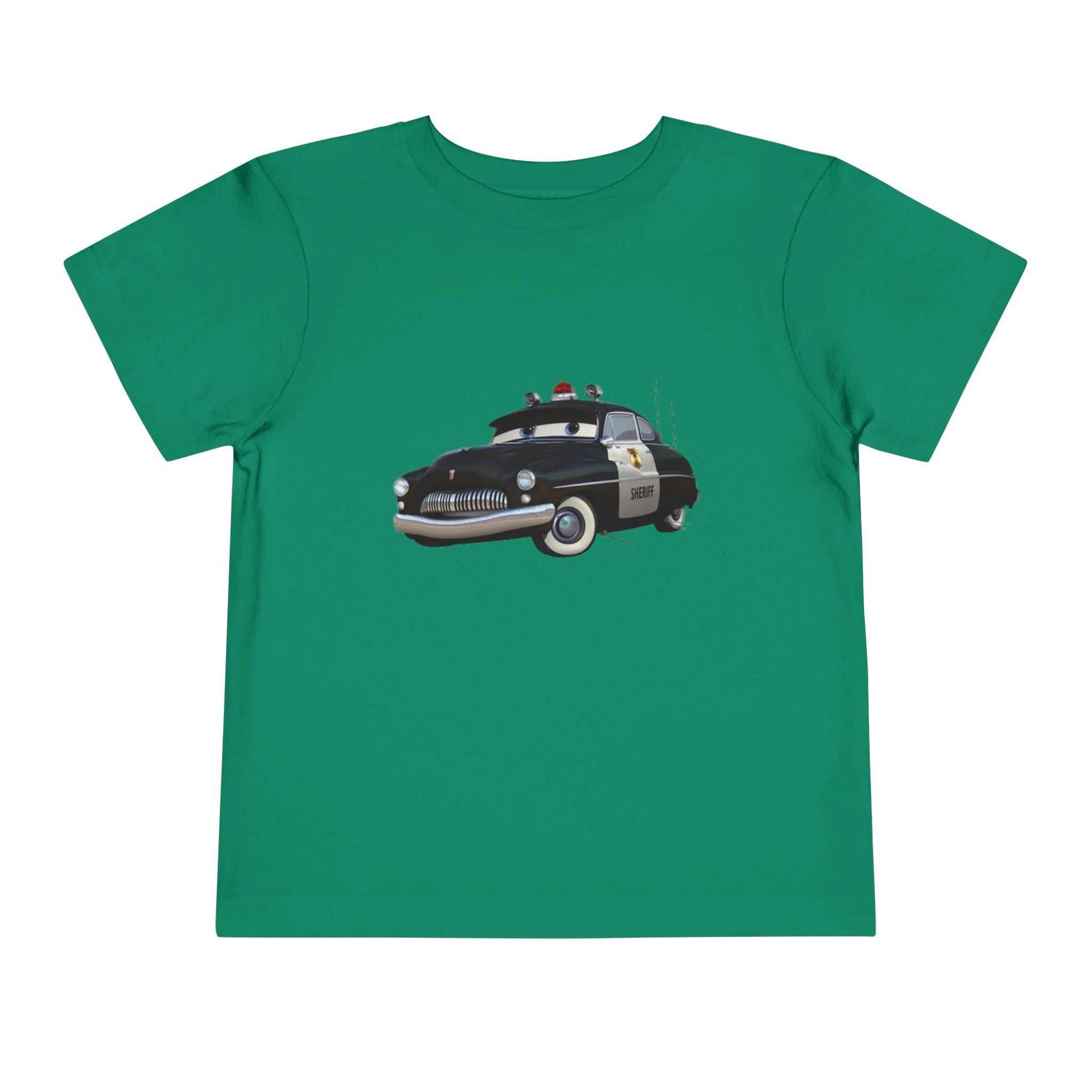 Police Car Toddler Tee