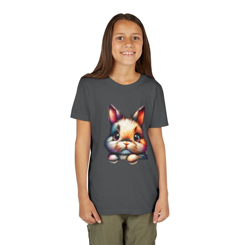 Colorful Bunny Youth Short Sleeve Tee