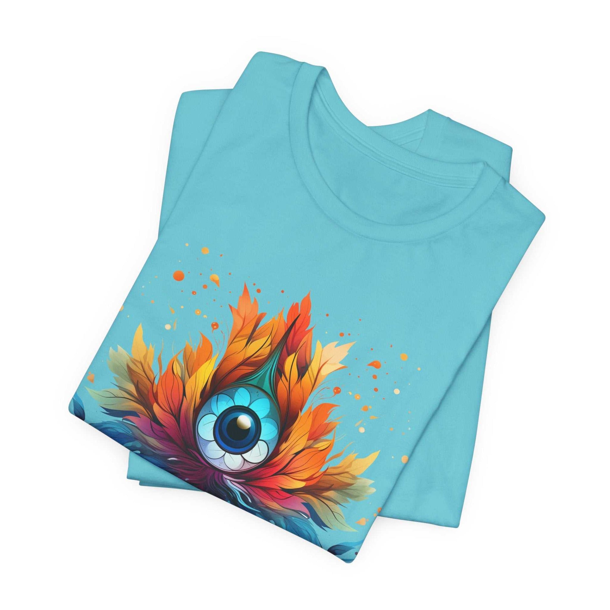 Vibrant Eye-Mandala Tee