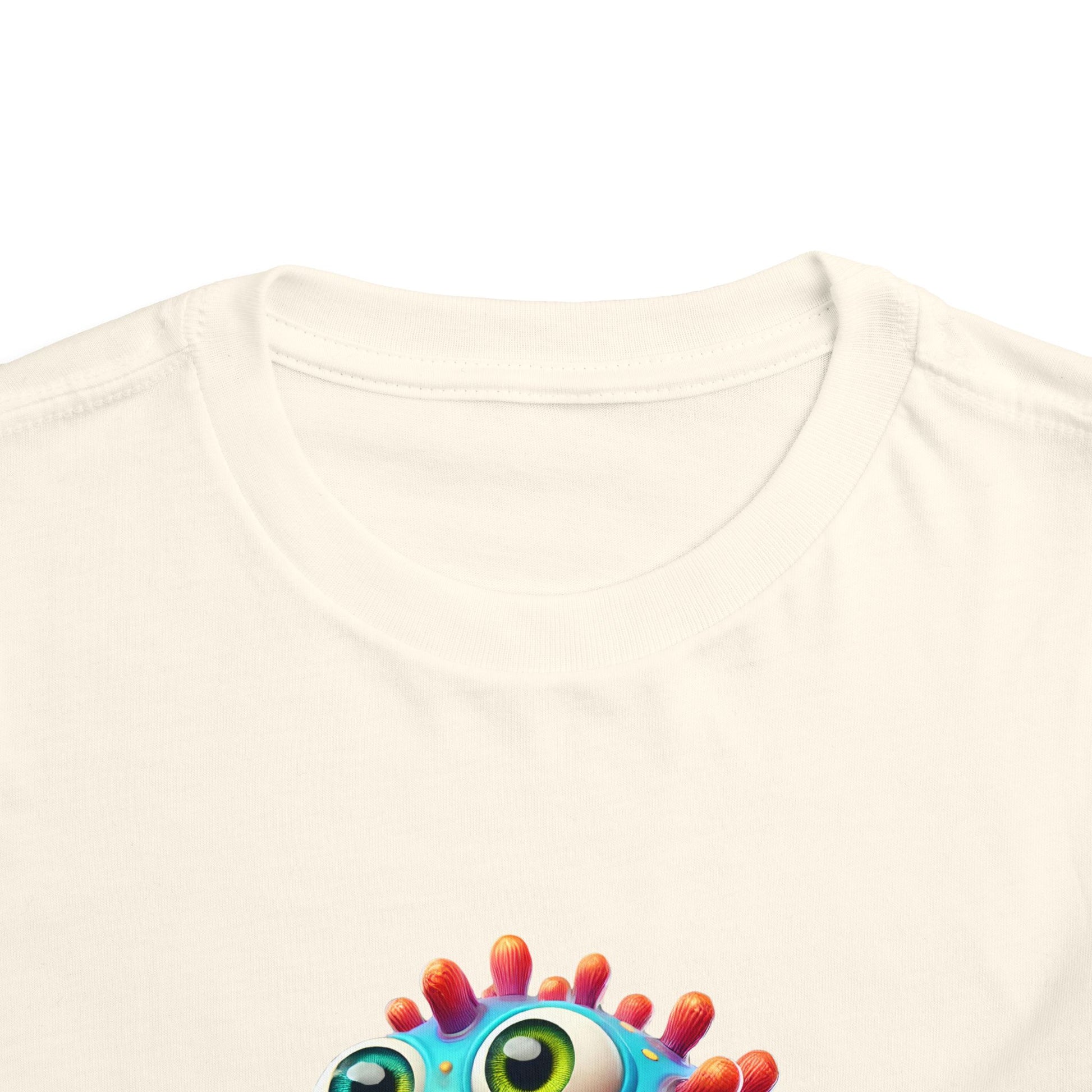 Colorful Toddler Tee with Fun Monster Design