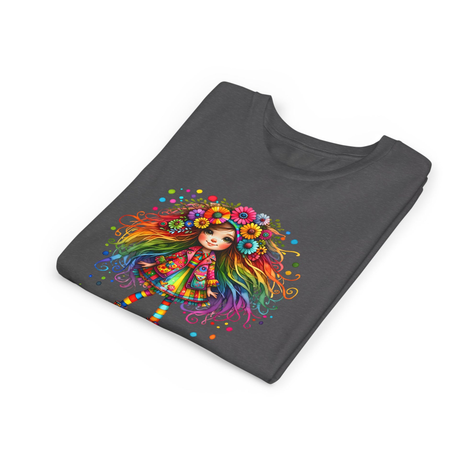 Whimsical Flower Child Youth Tee