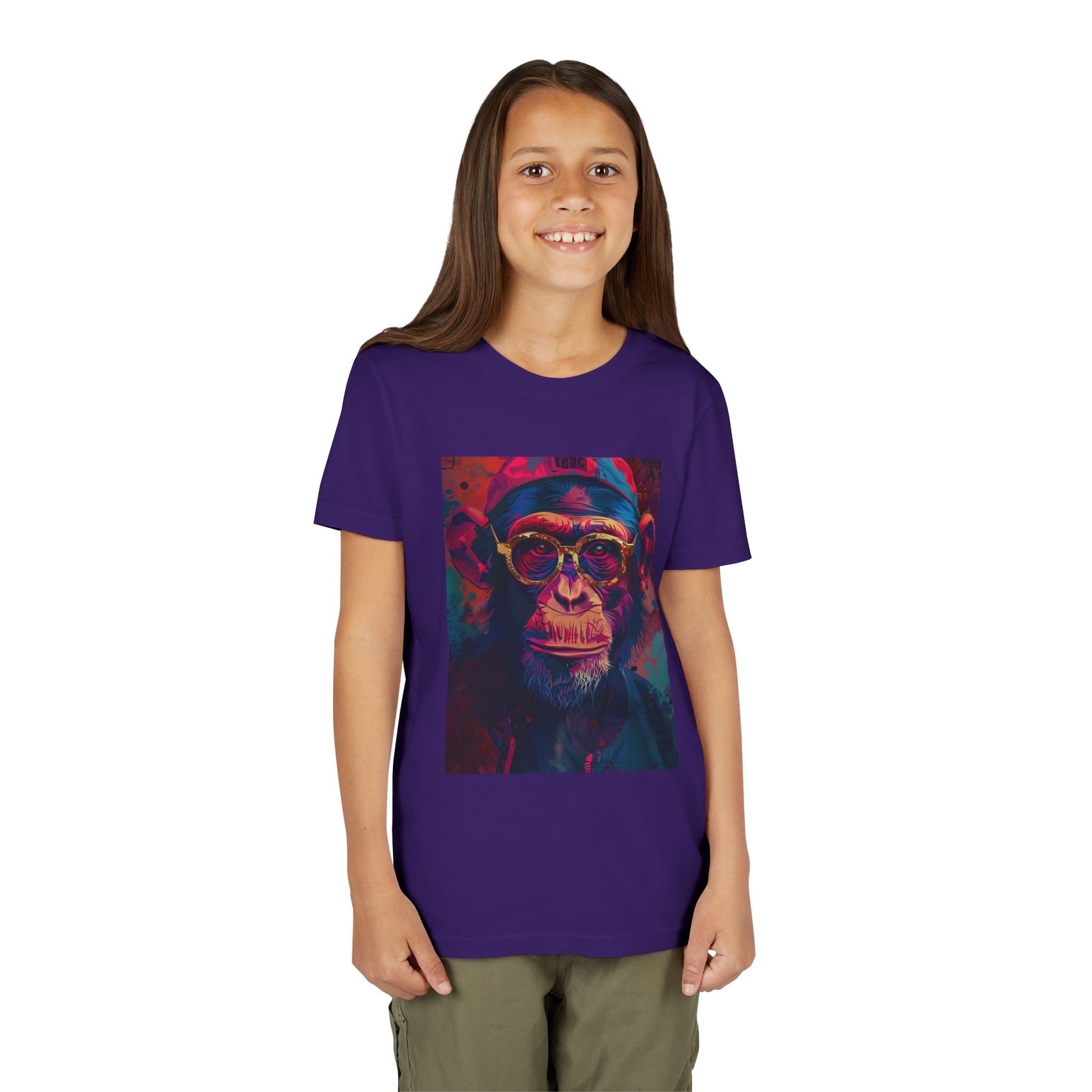 Colorful Monkey Youth Tee