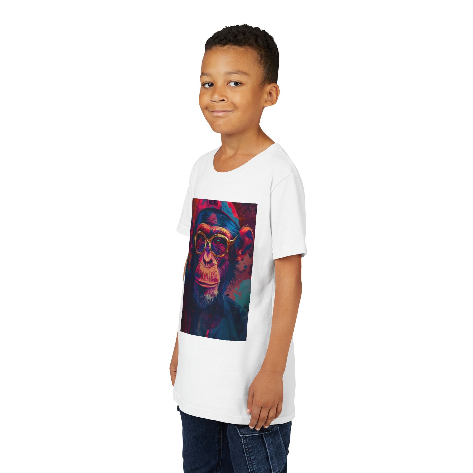 Colorful Monkey Youth Tee