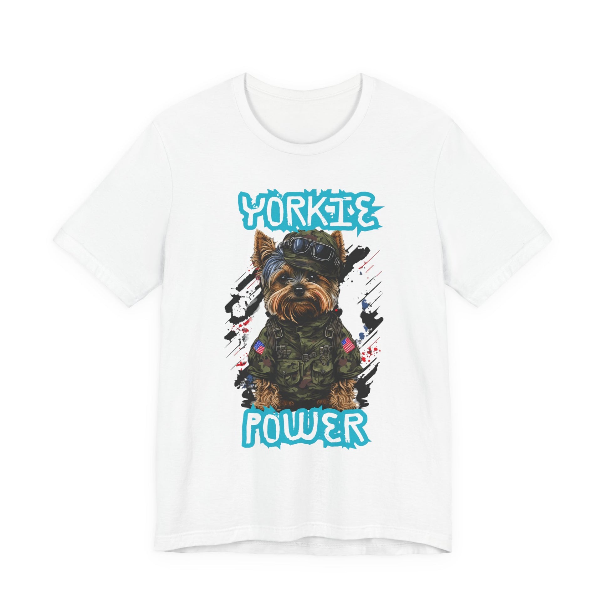 Yorkie Power Unisex Tee
