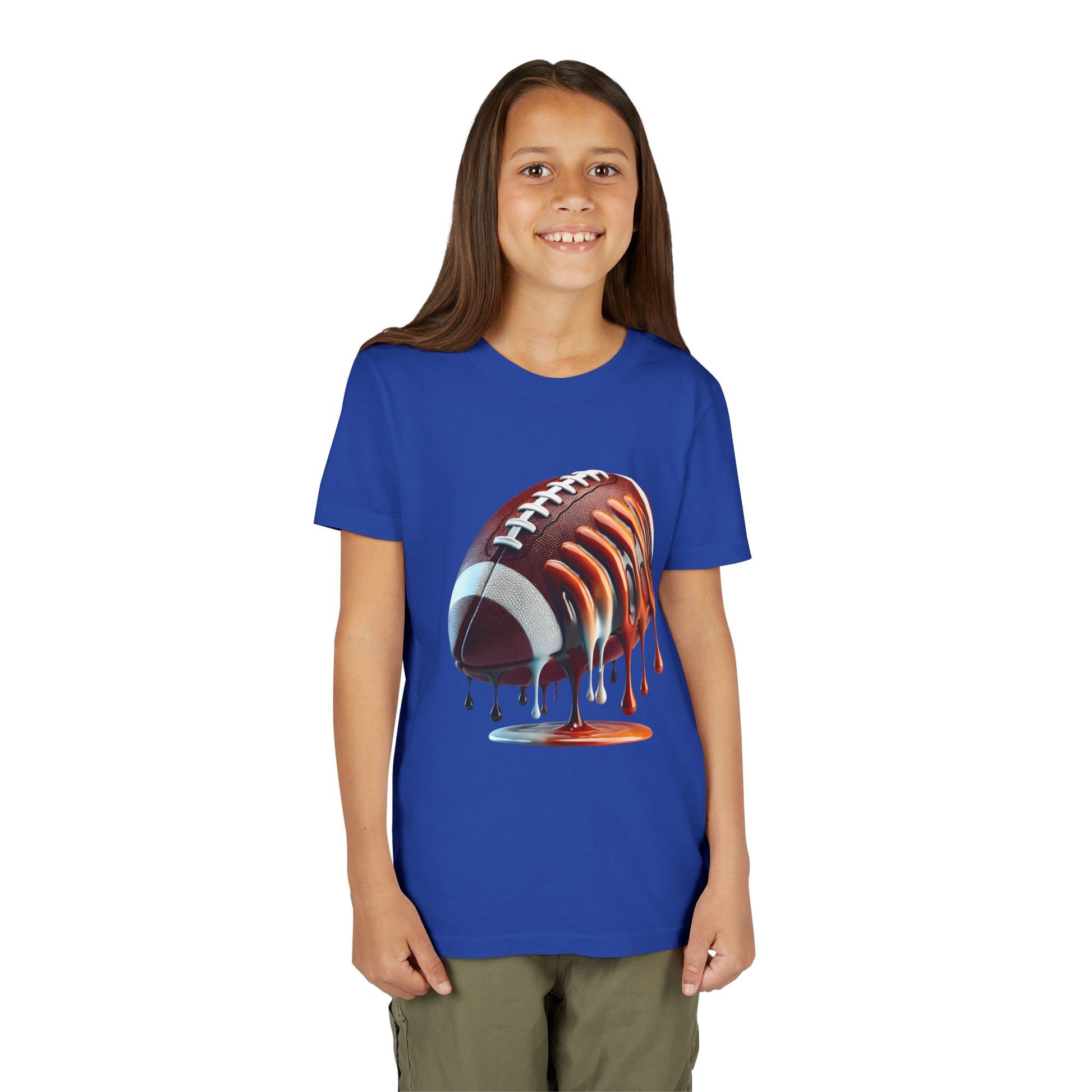 Dripping Football Youth Tee