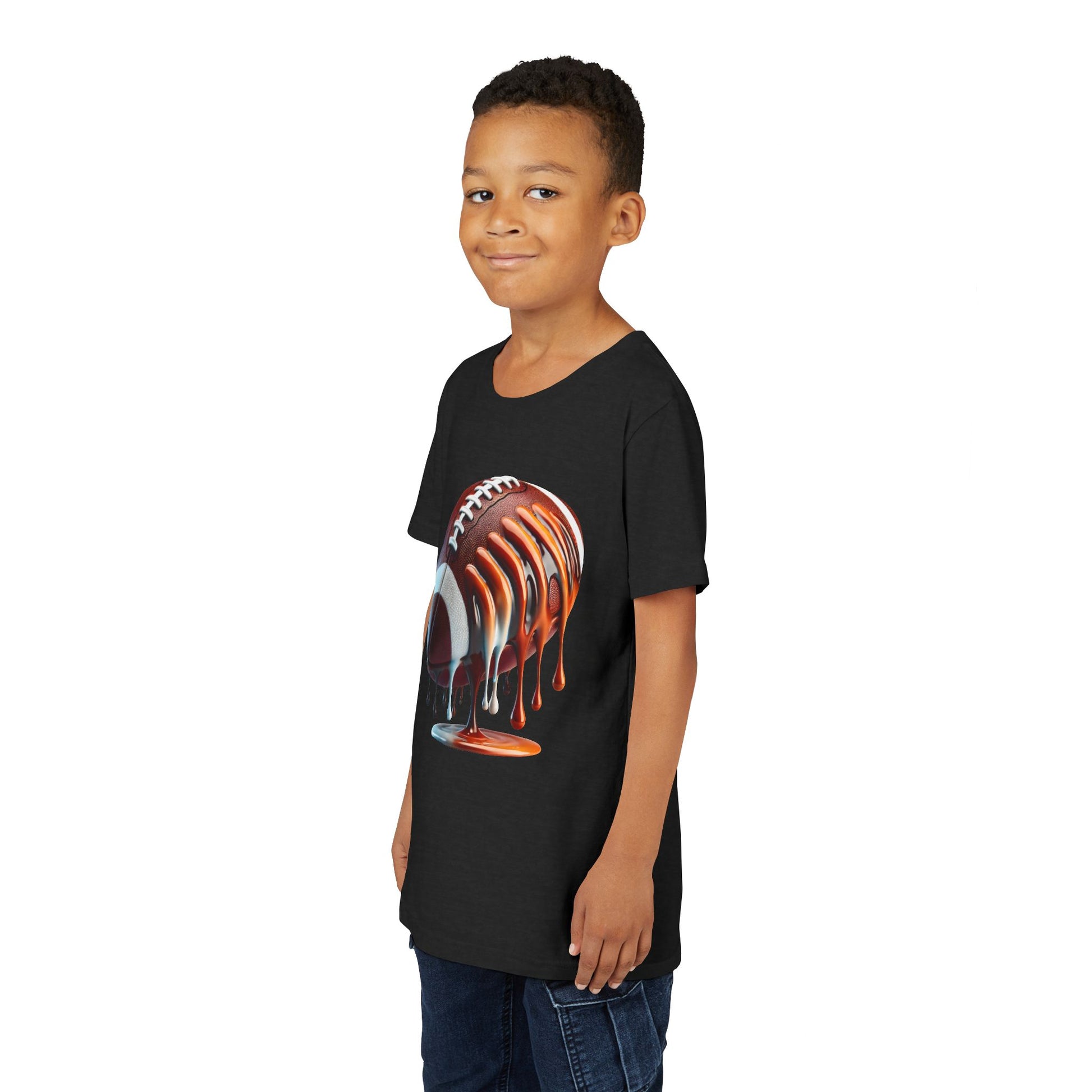 Dripping Football Youth Tee