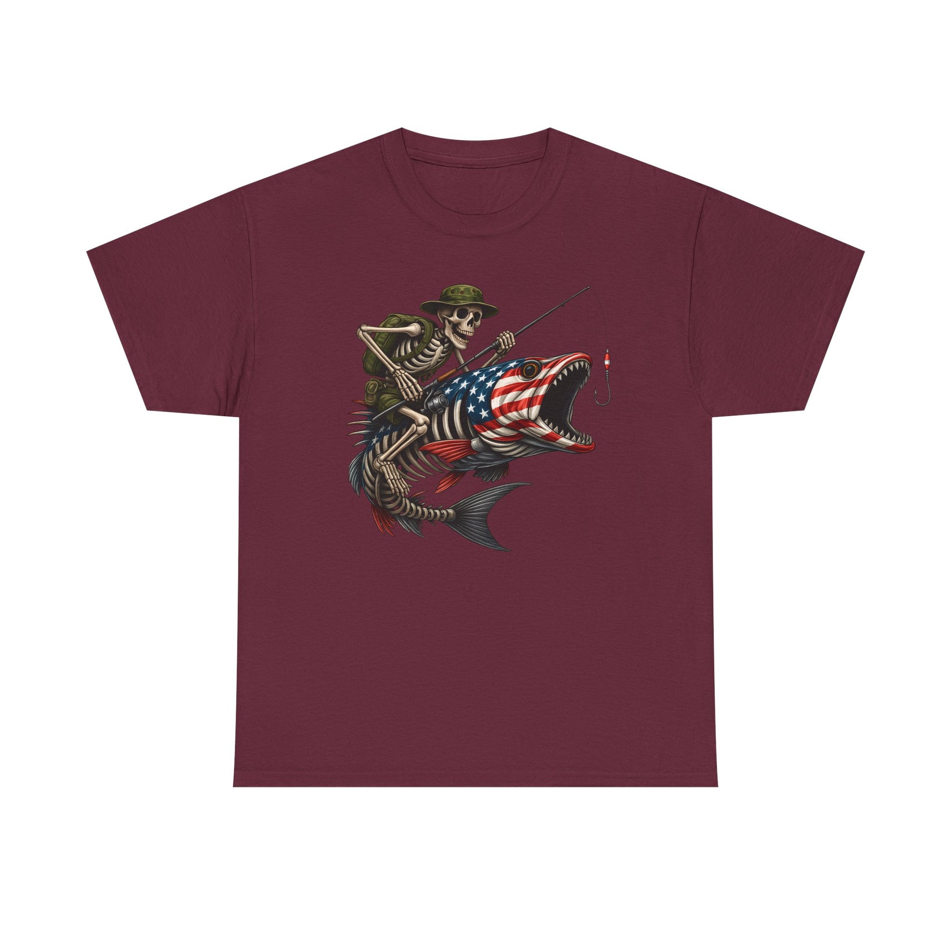 Fishing Skeleton Tee