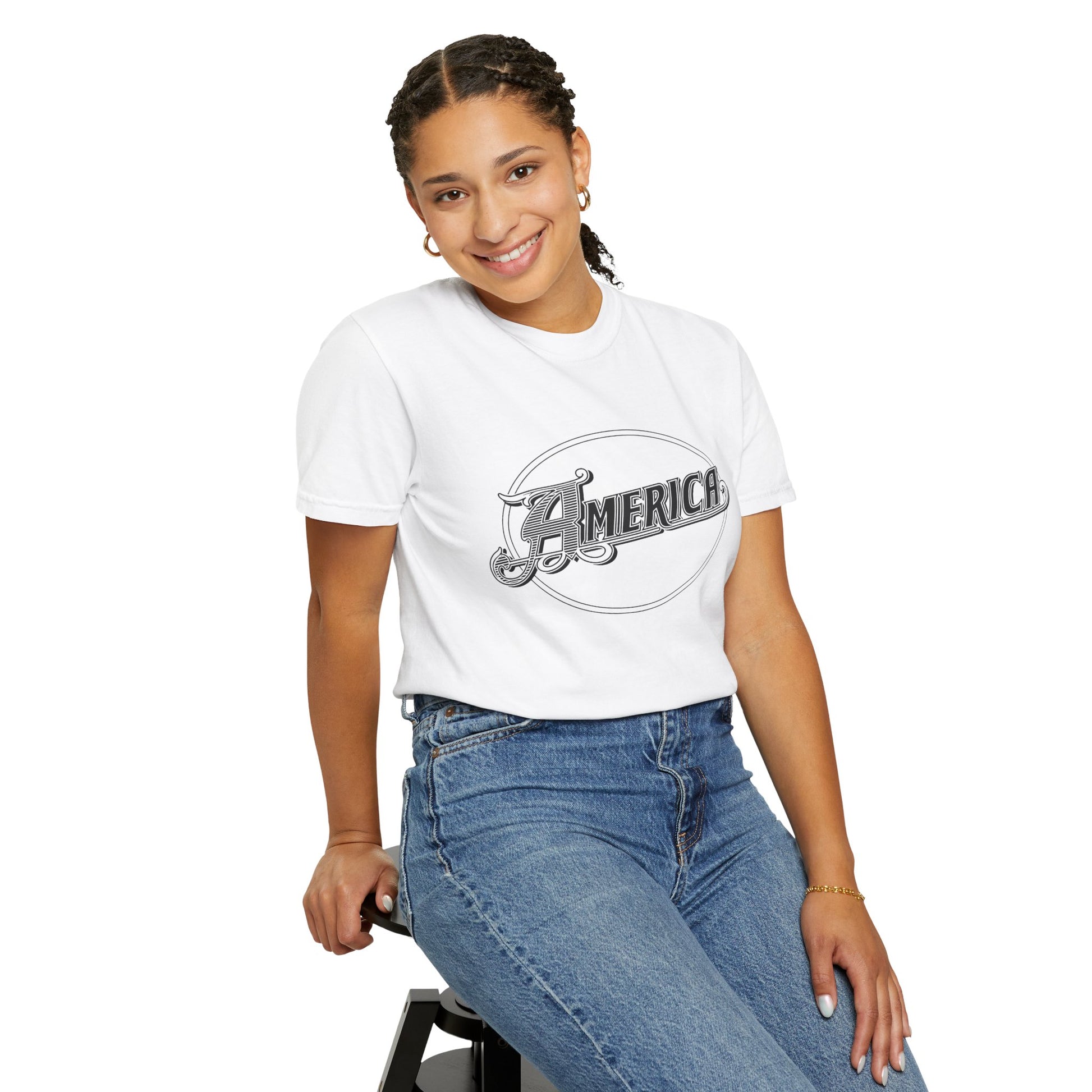 America Vintage Garment-Dyed T-Shirt