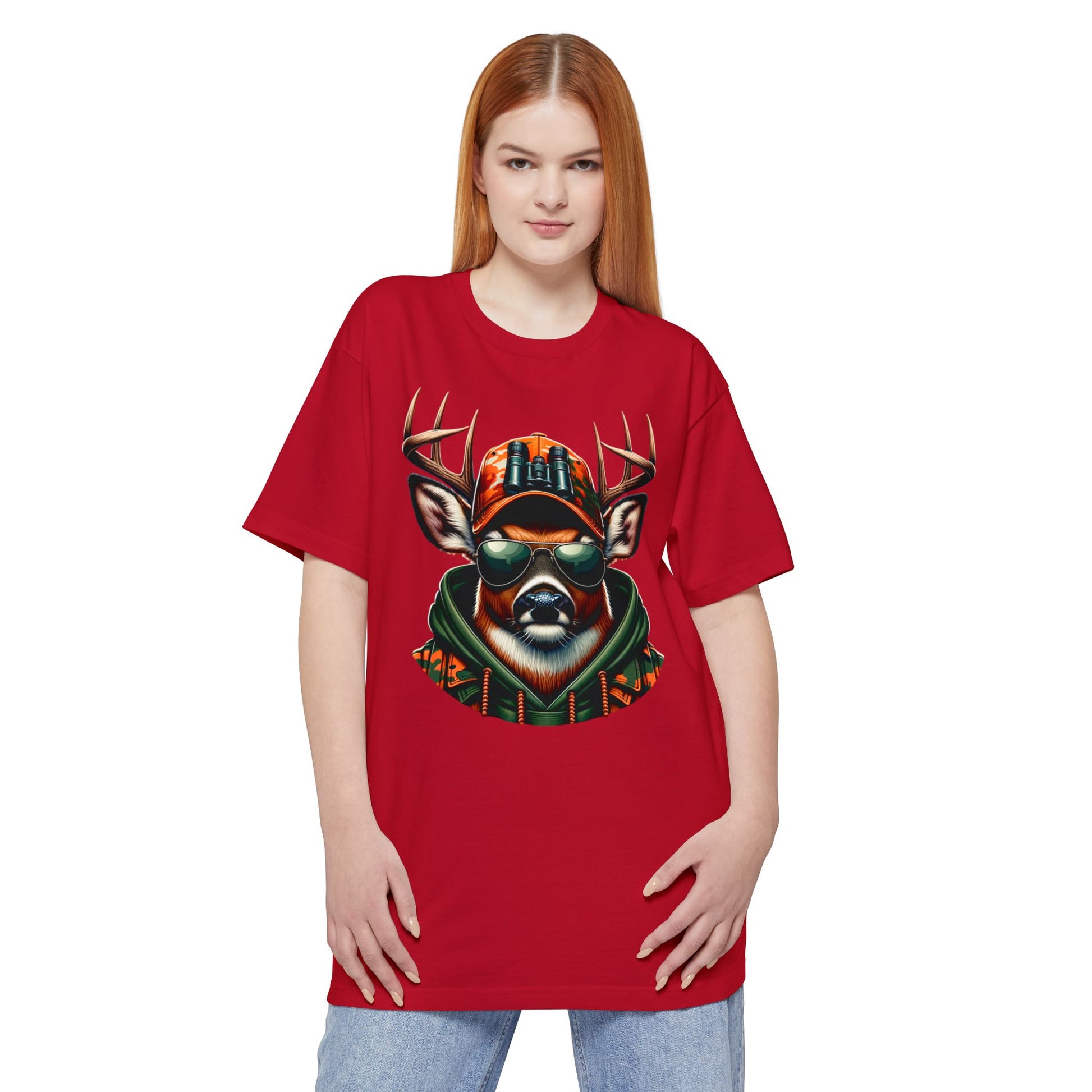 Hunting Vibes T-Shirt - Tall Beefy Design 3 Extra Inches