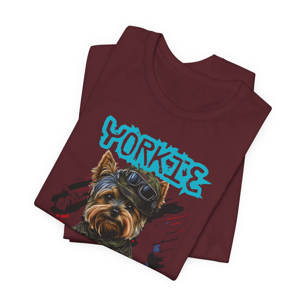 Yorkie Power Unisex Tee