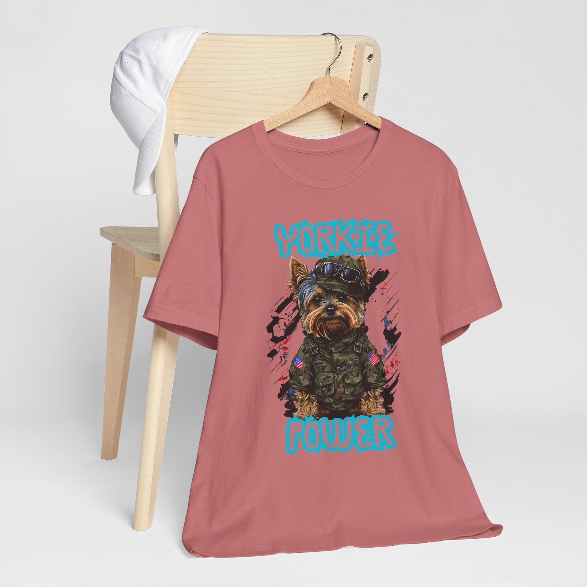 Yorkie Power Unisex Tee