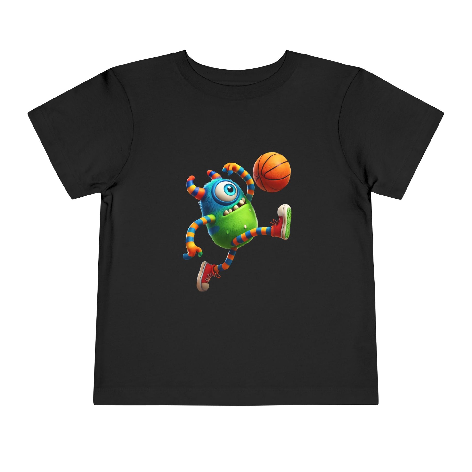 Playful Monster Toddler Tee, Fun Kids Shirt