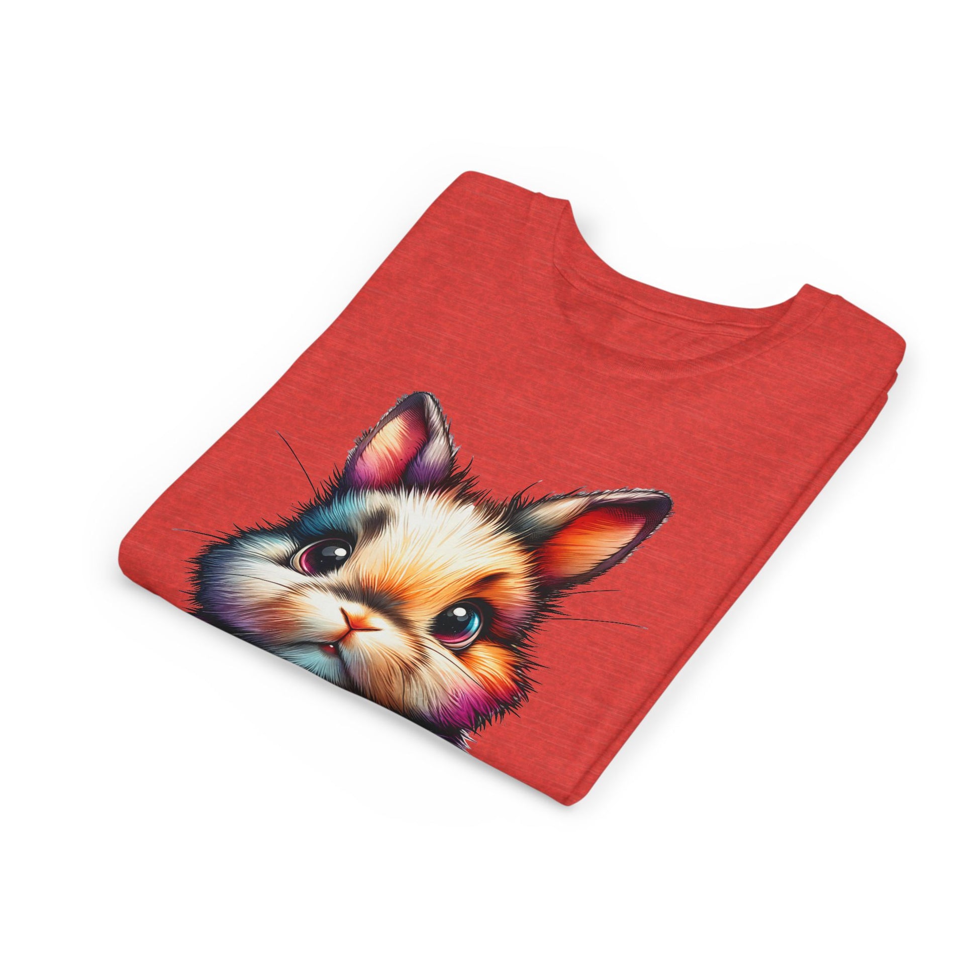 Colorful Bunny Youth Short Sleeve Tee