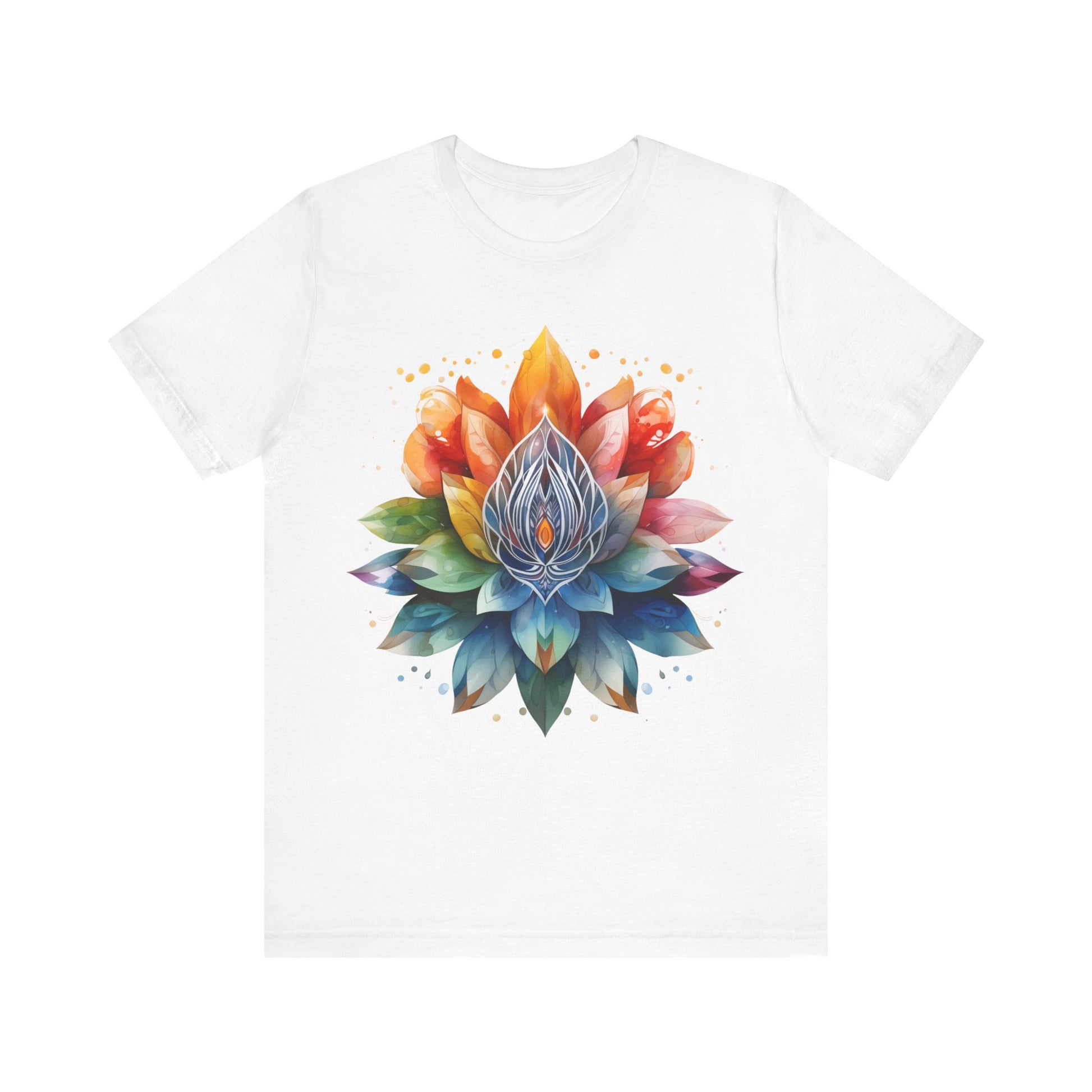 Colorful Lotus Flower T-Shirt
