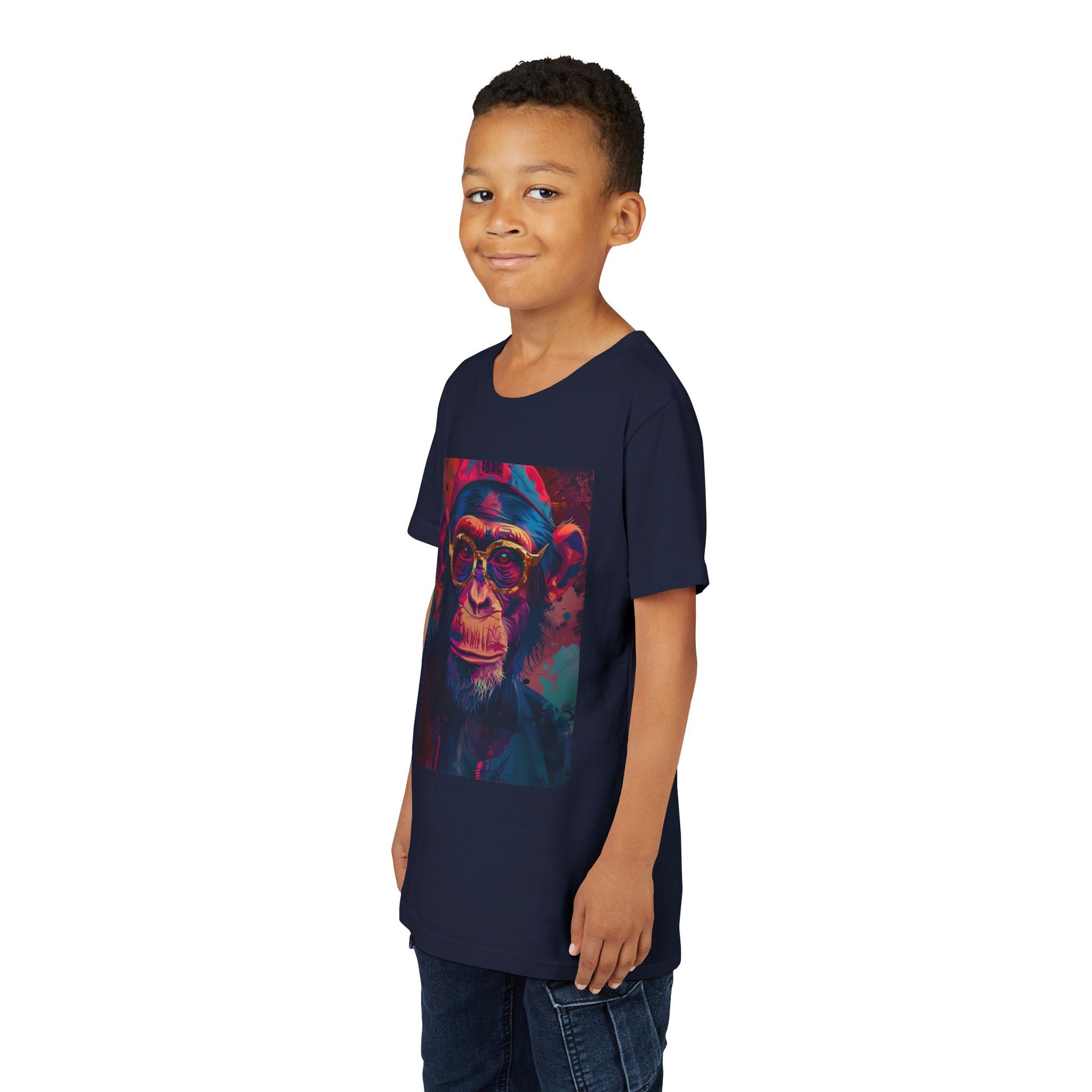 Colorful Monkey Youth Tee