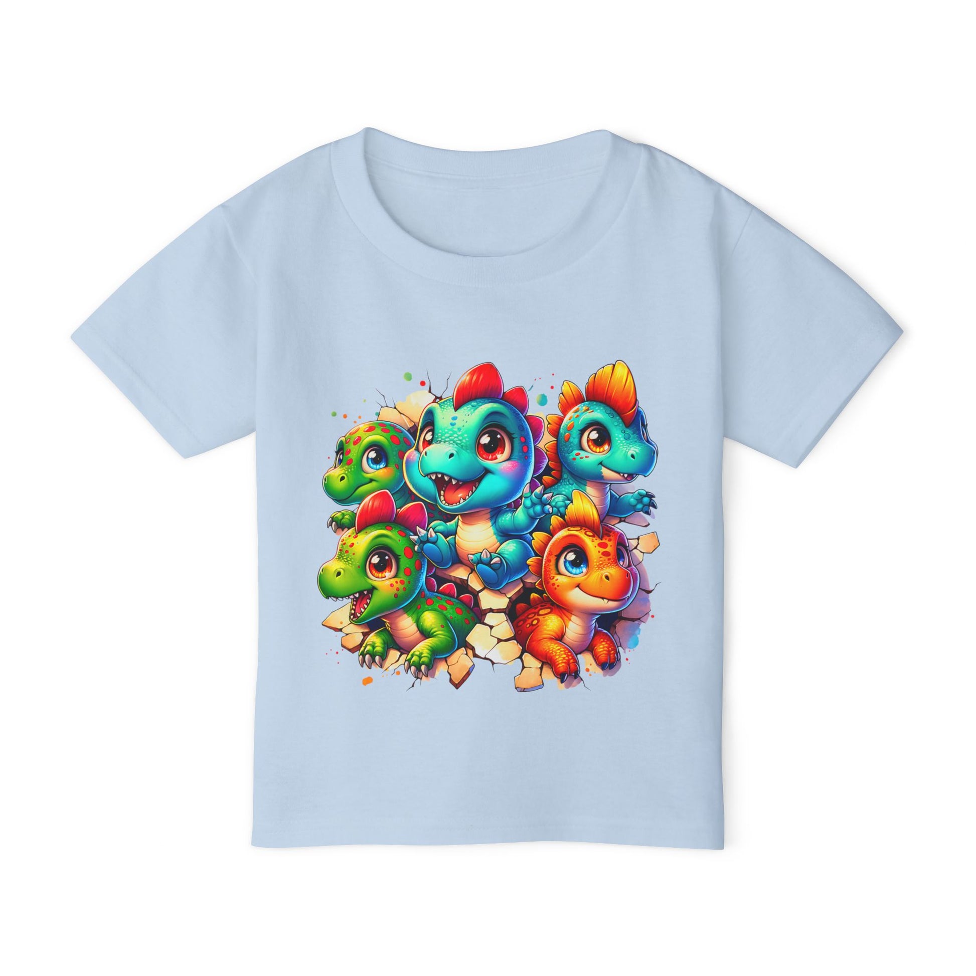 Colorful Dinosaur Toddler T-Shirt