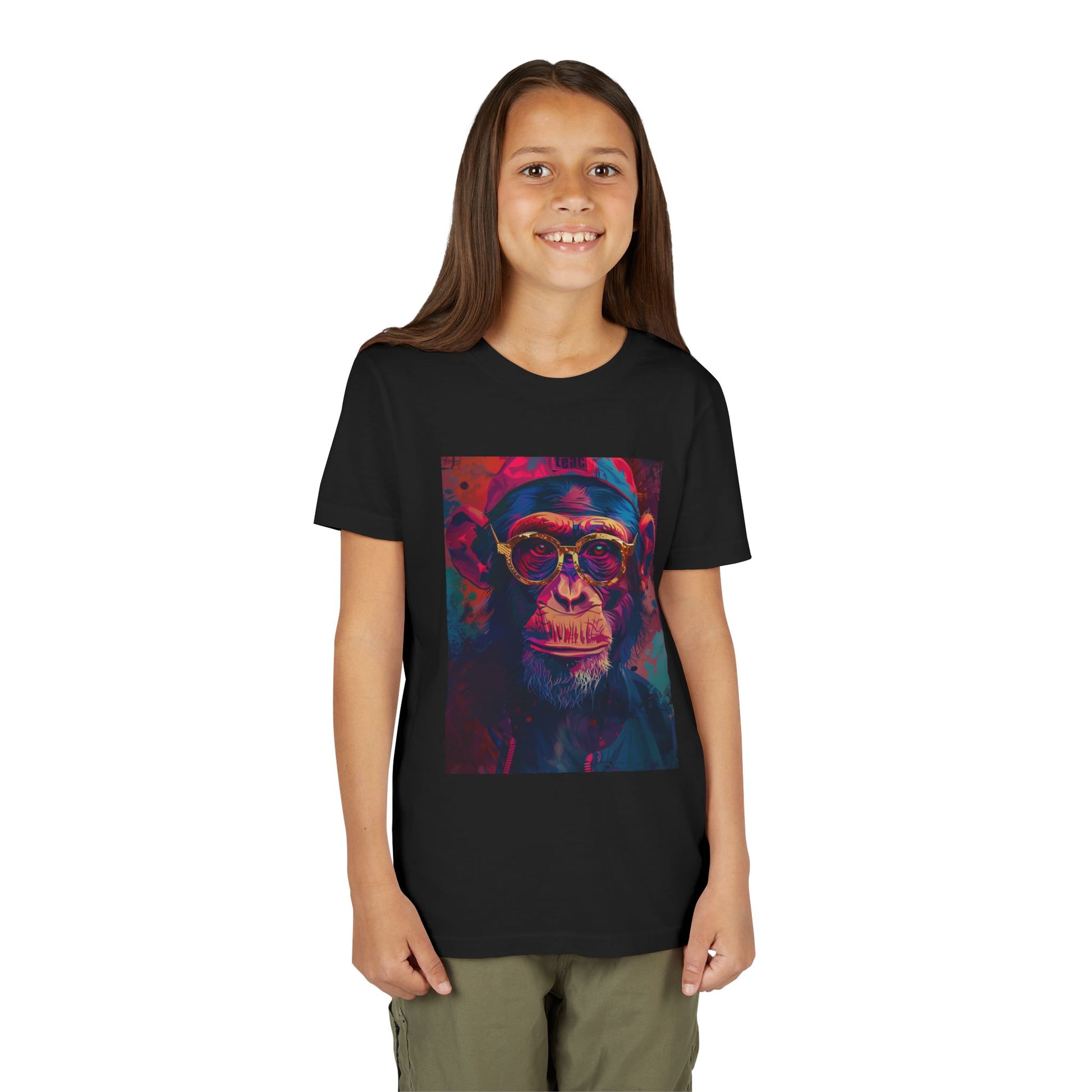 Colorful Monkey Youth Tee