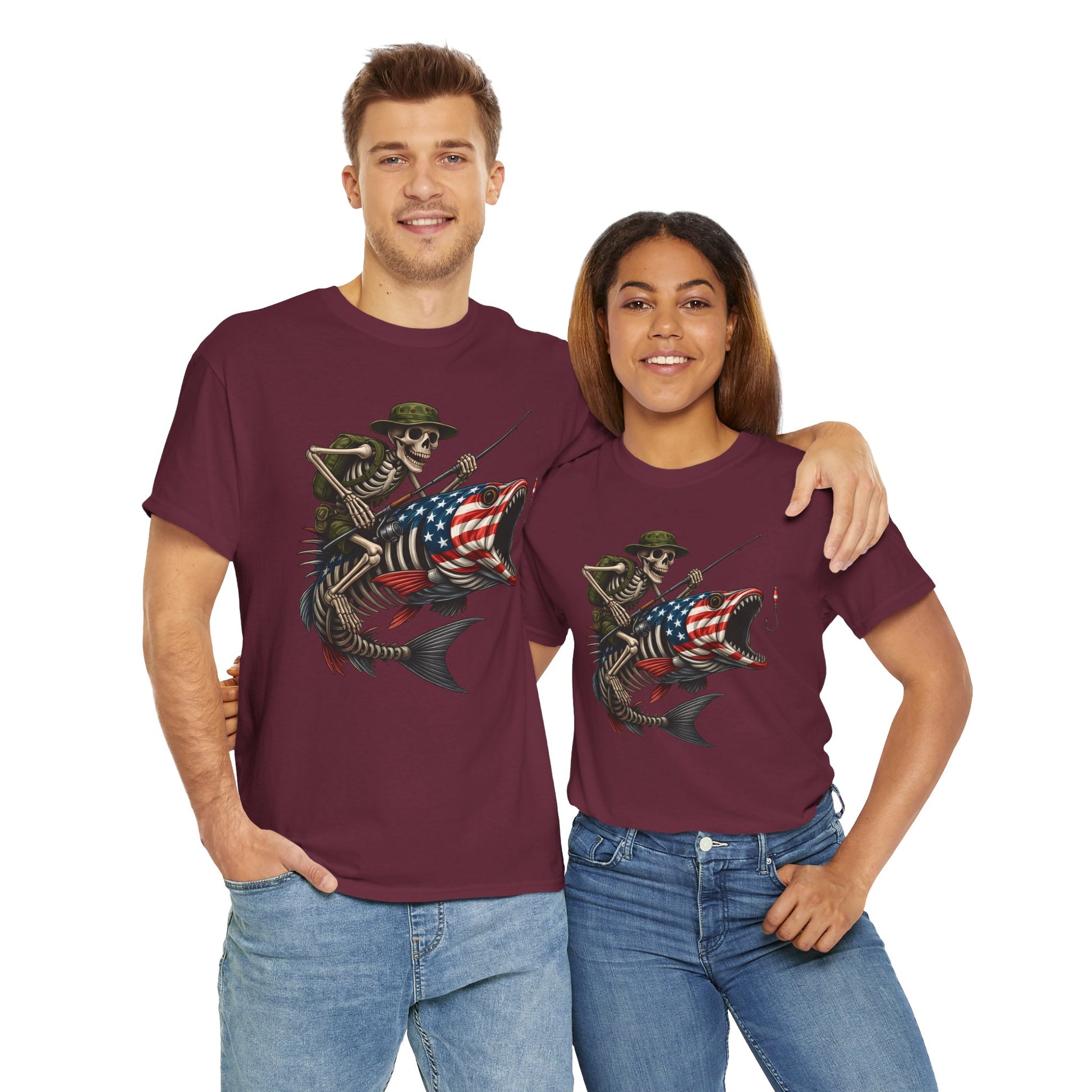 Fishing Skeleton Tee