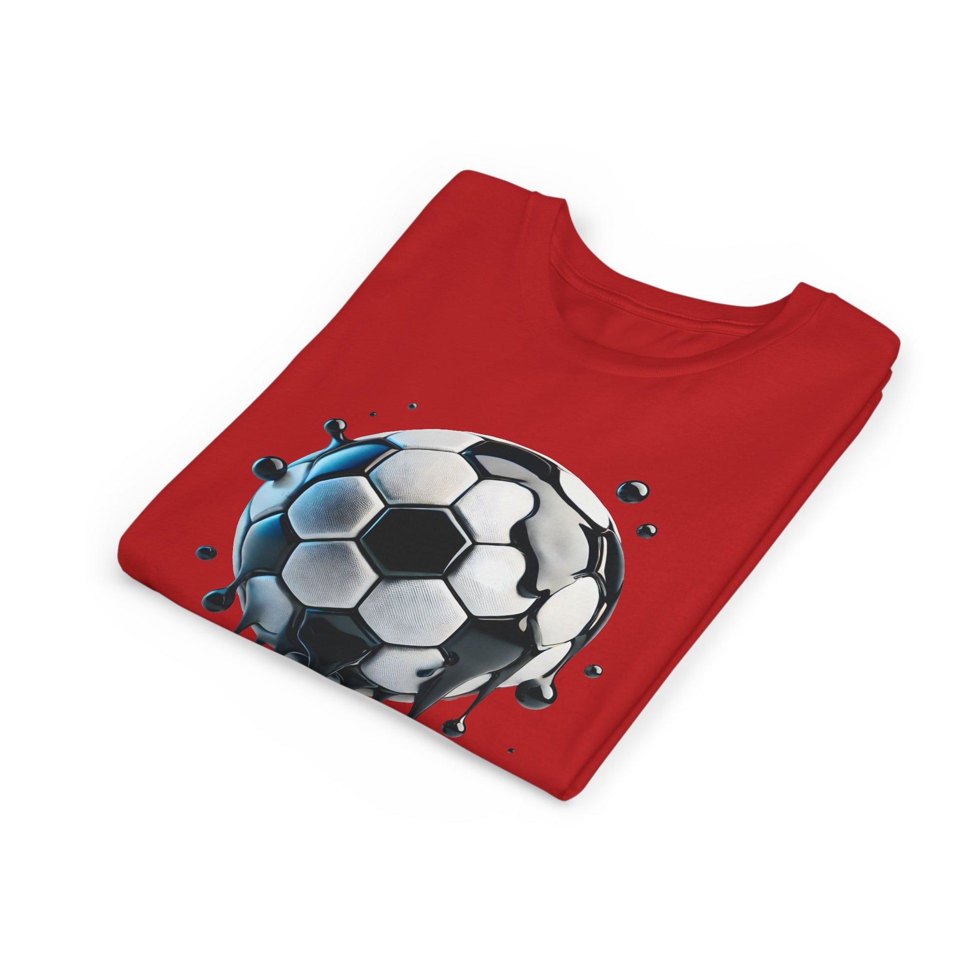 Dripping Soccer Ball Youth Tee