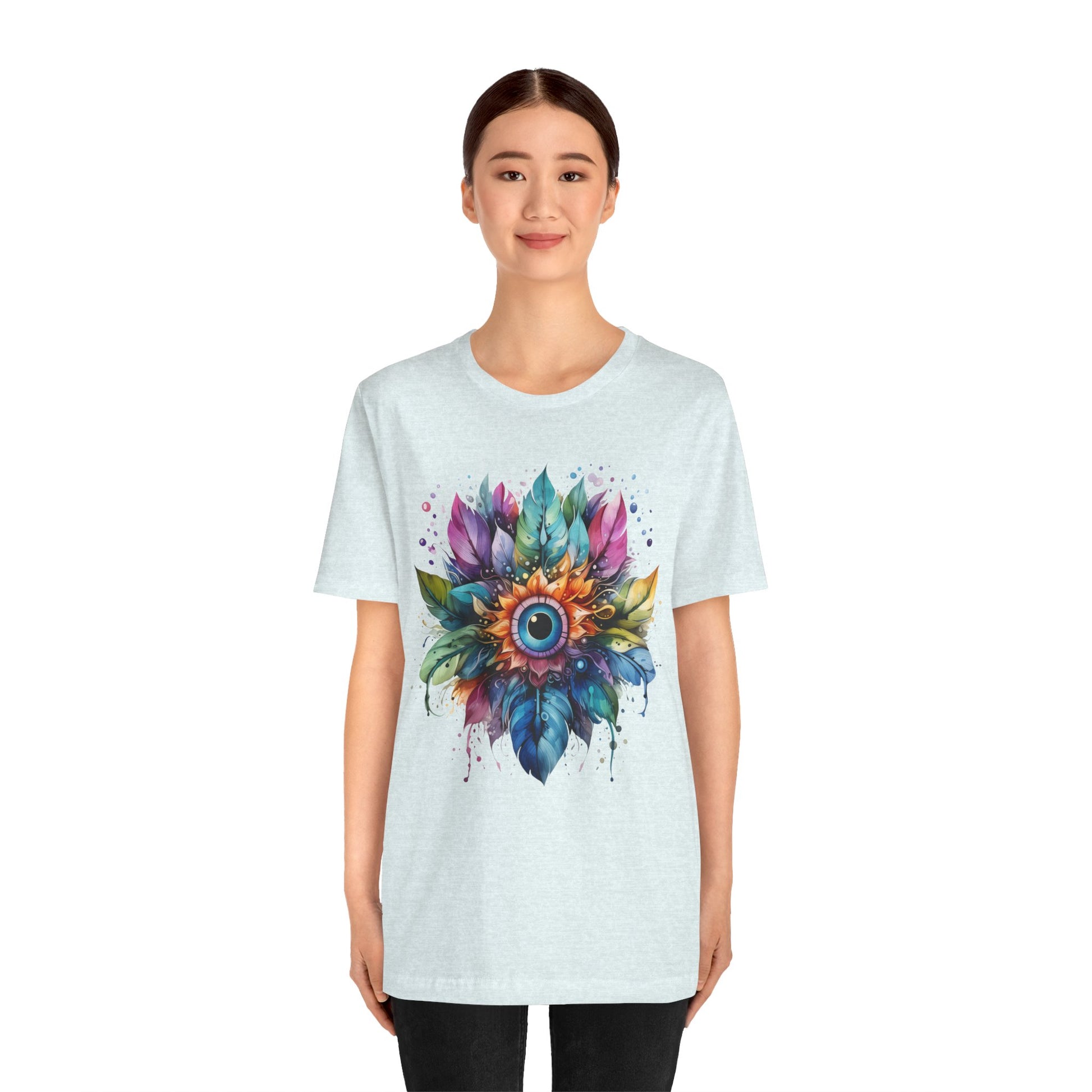 Colorful Eye Design Unisex Tee
