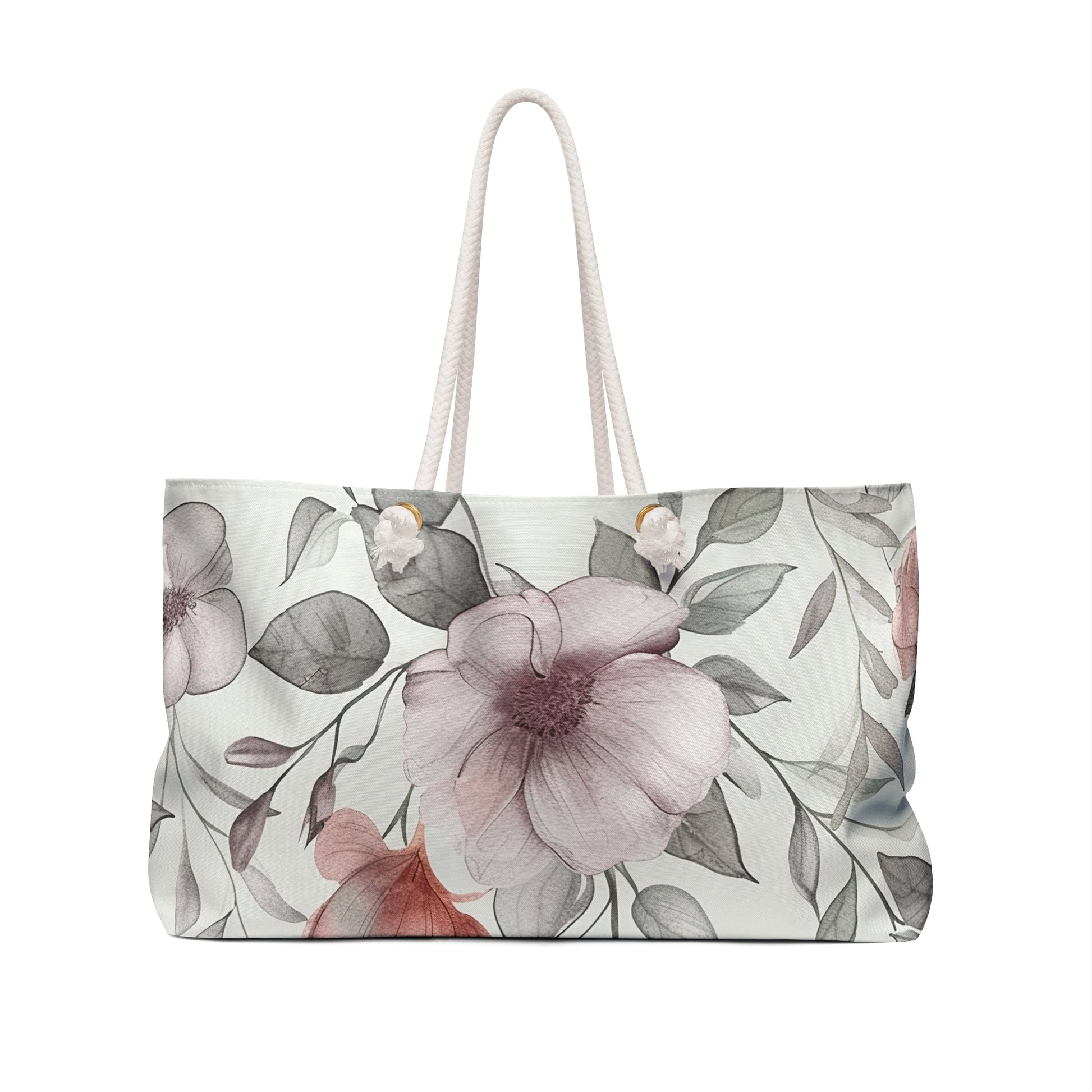 Vintage Floral Weekender Bag