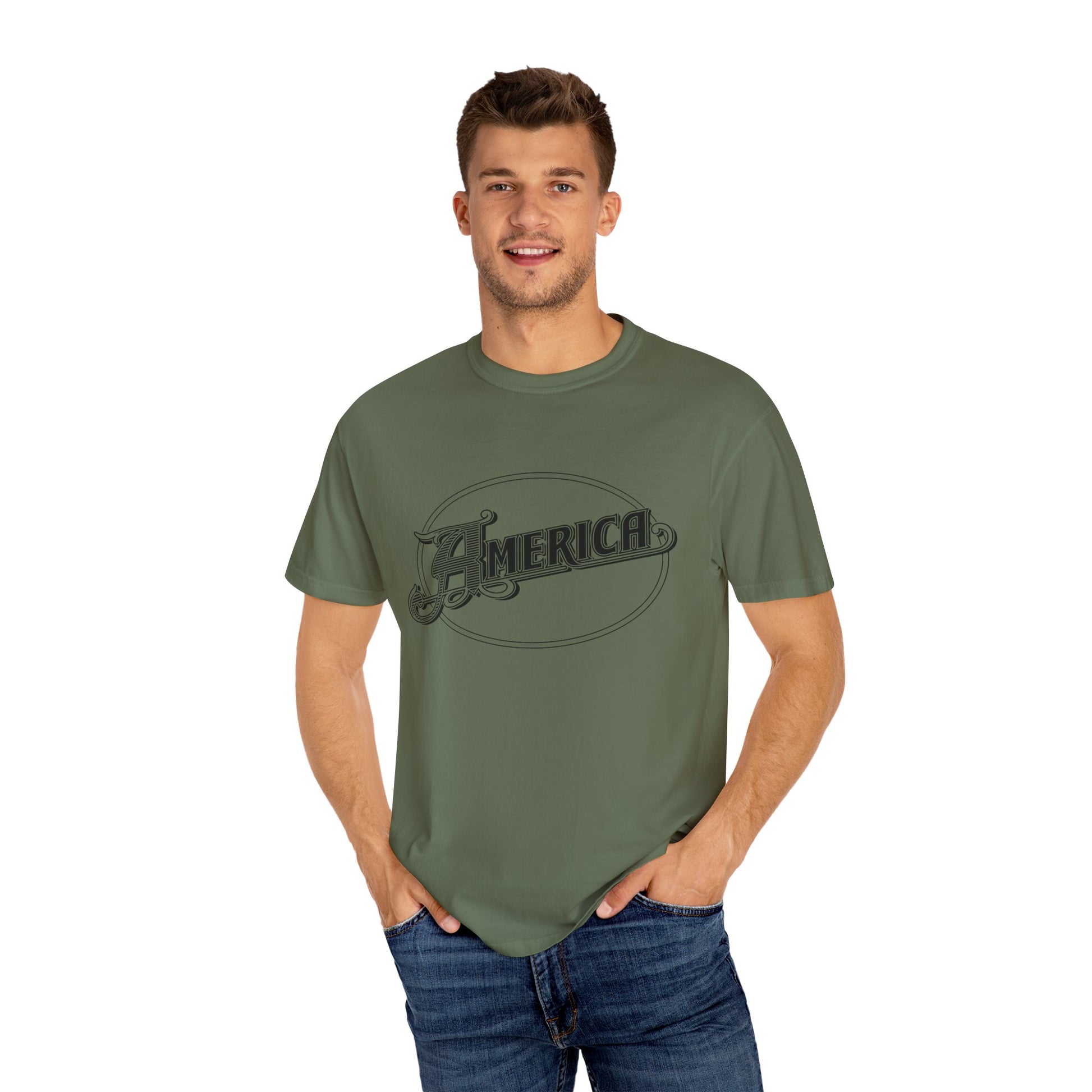 America Vintage Garment-Dyed T-Shirt