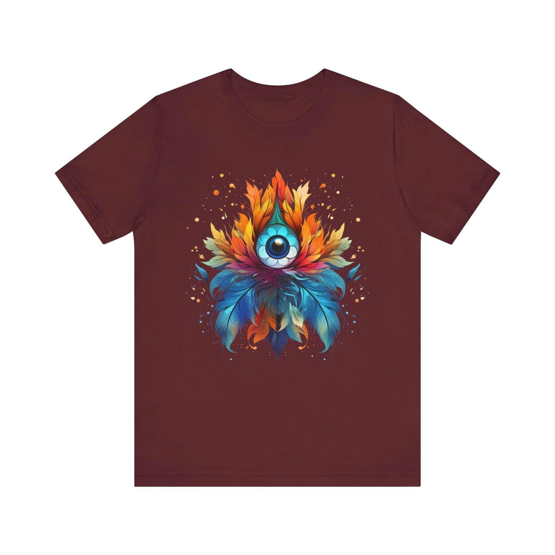 Vibrant Eye-Mandala Tee