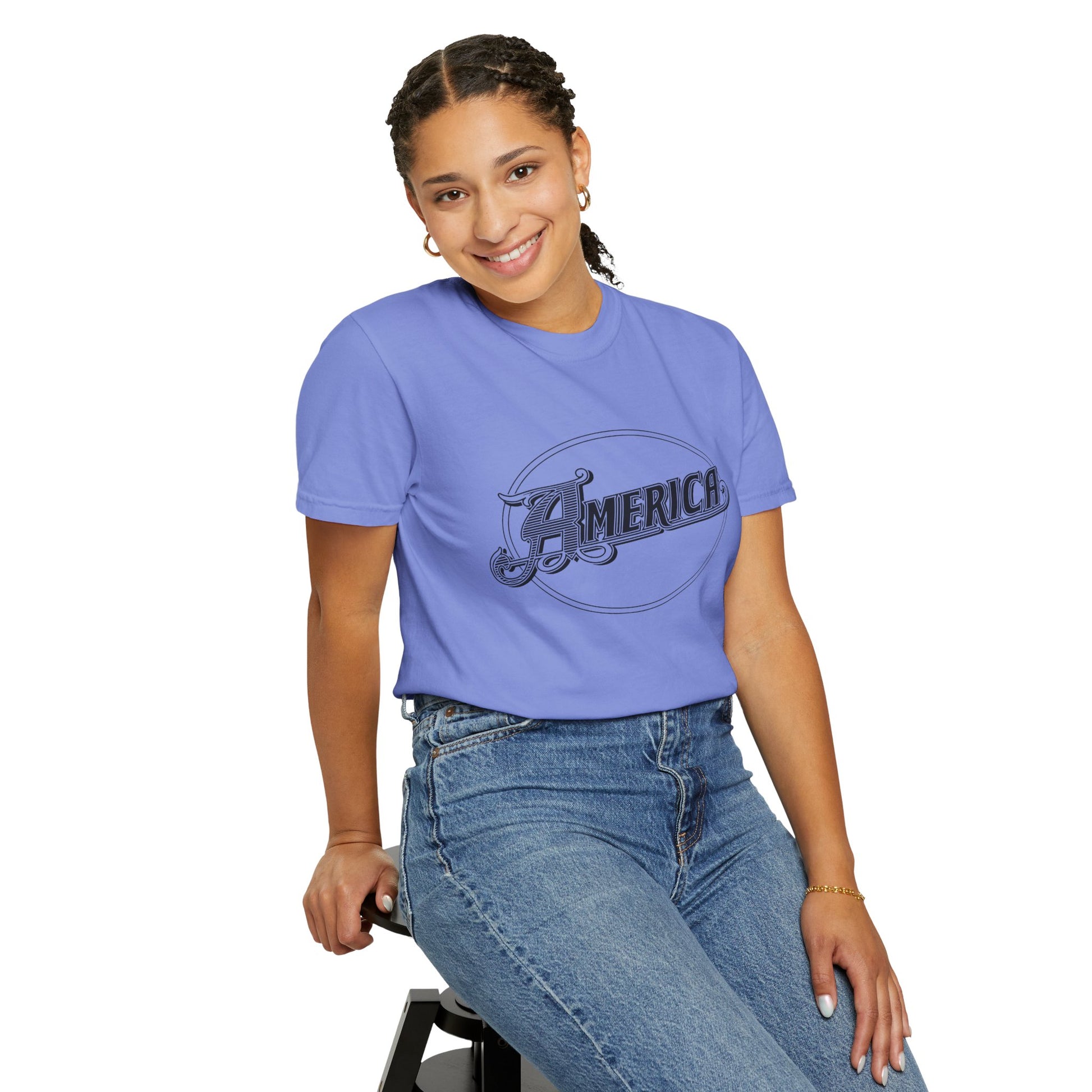 America Vintage Garment-Dyed T-Shirt