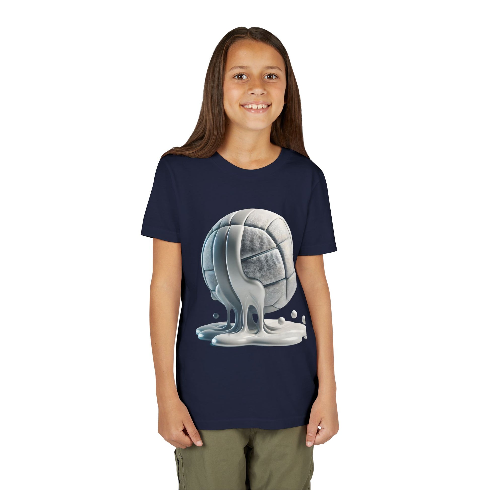 Cool Dripping Volleyball Youth Tee