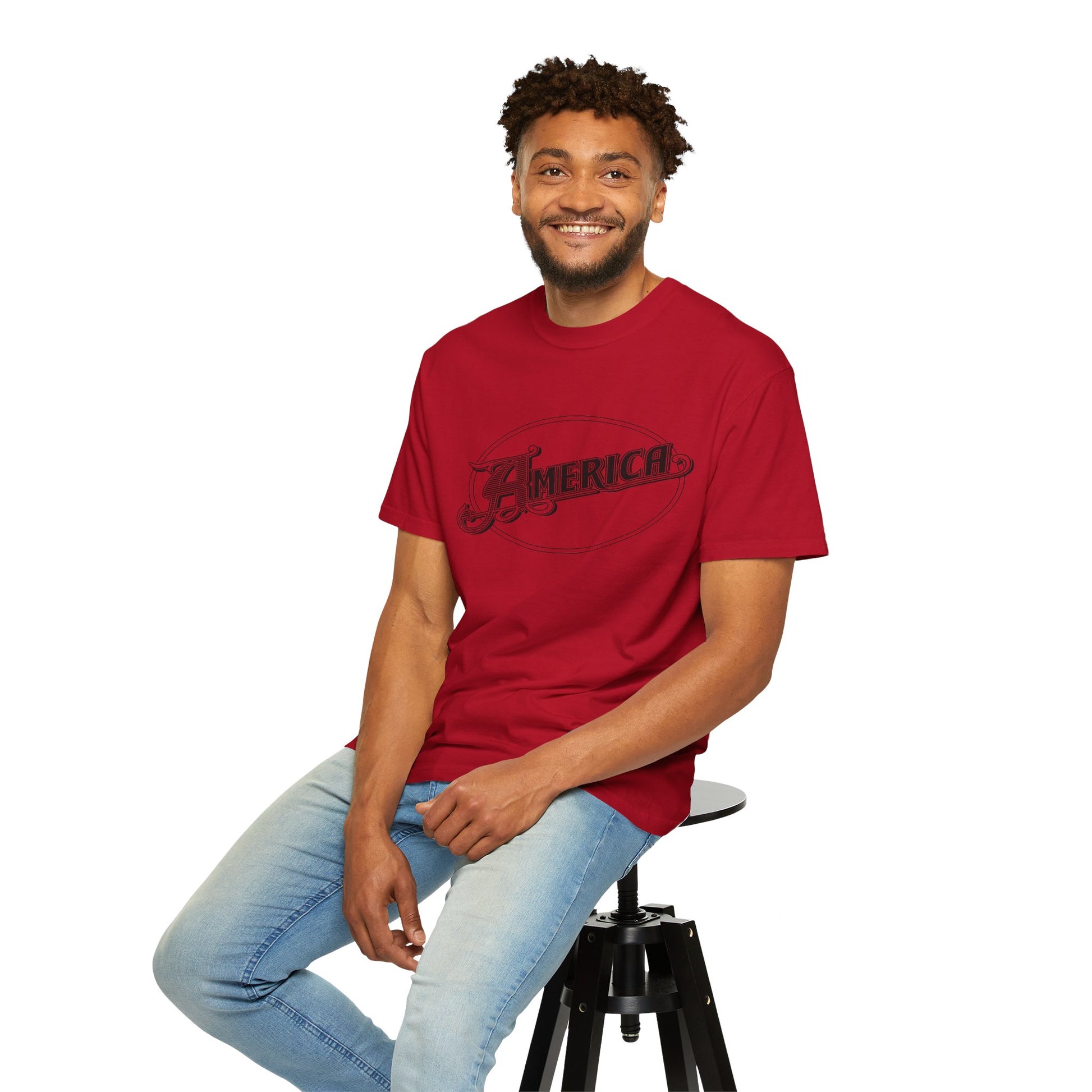 America Vintage Garment-Dyed T-Shirt