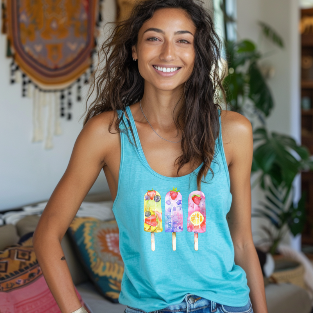 Tropical Popsicle Women’s Tank Top
