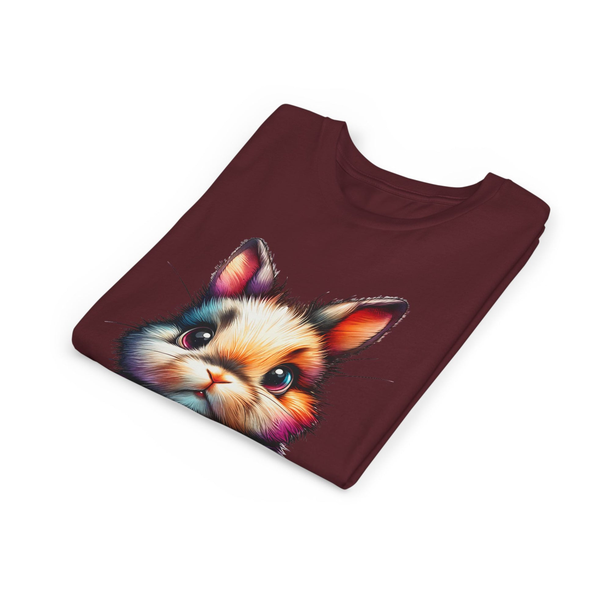 Colorful Bunny Youth Short Sleeve Tee